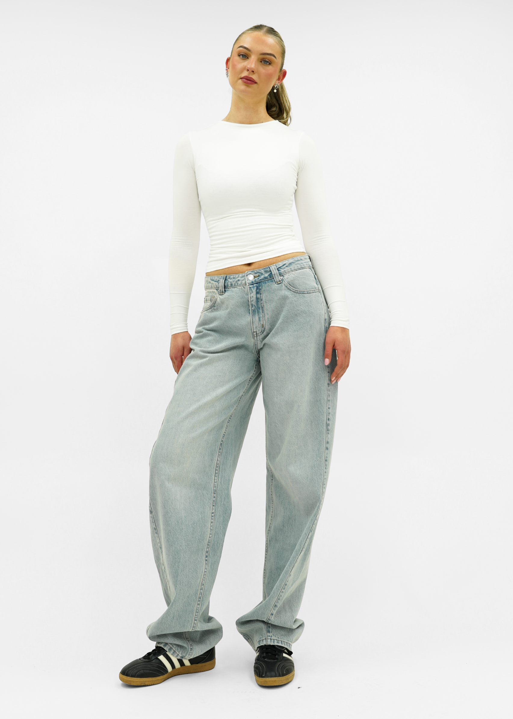 Balloon jeans vintage denim (tall)