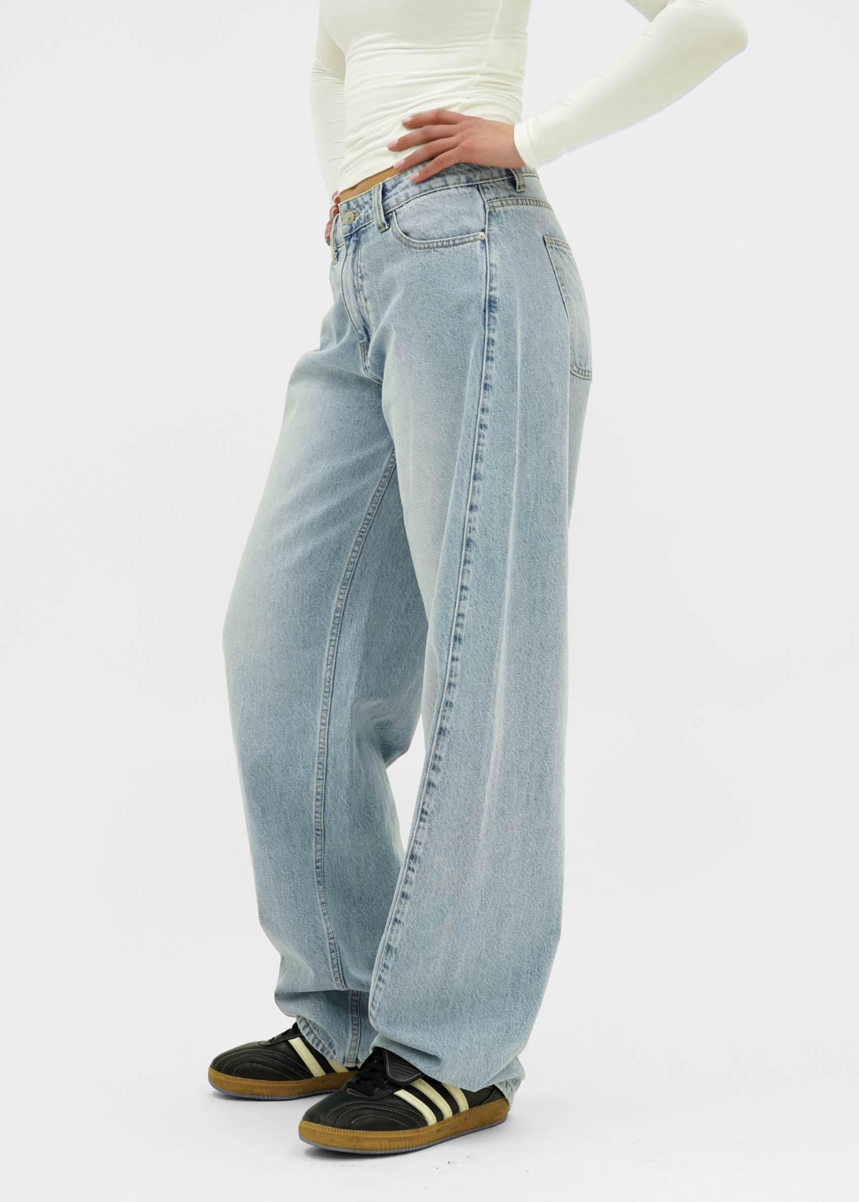 Balloon jeans light blue (tall)