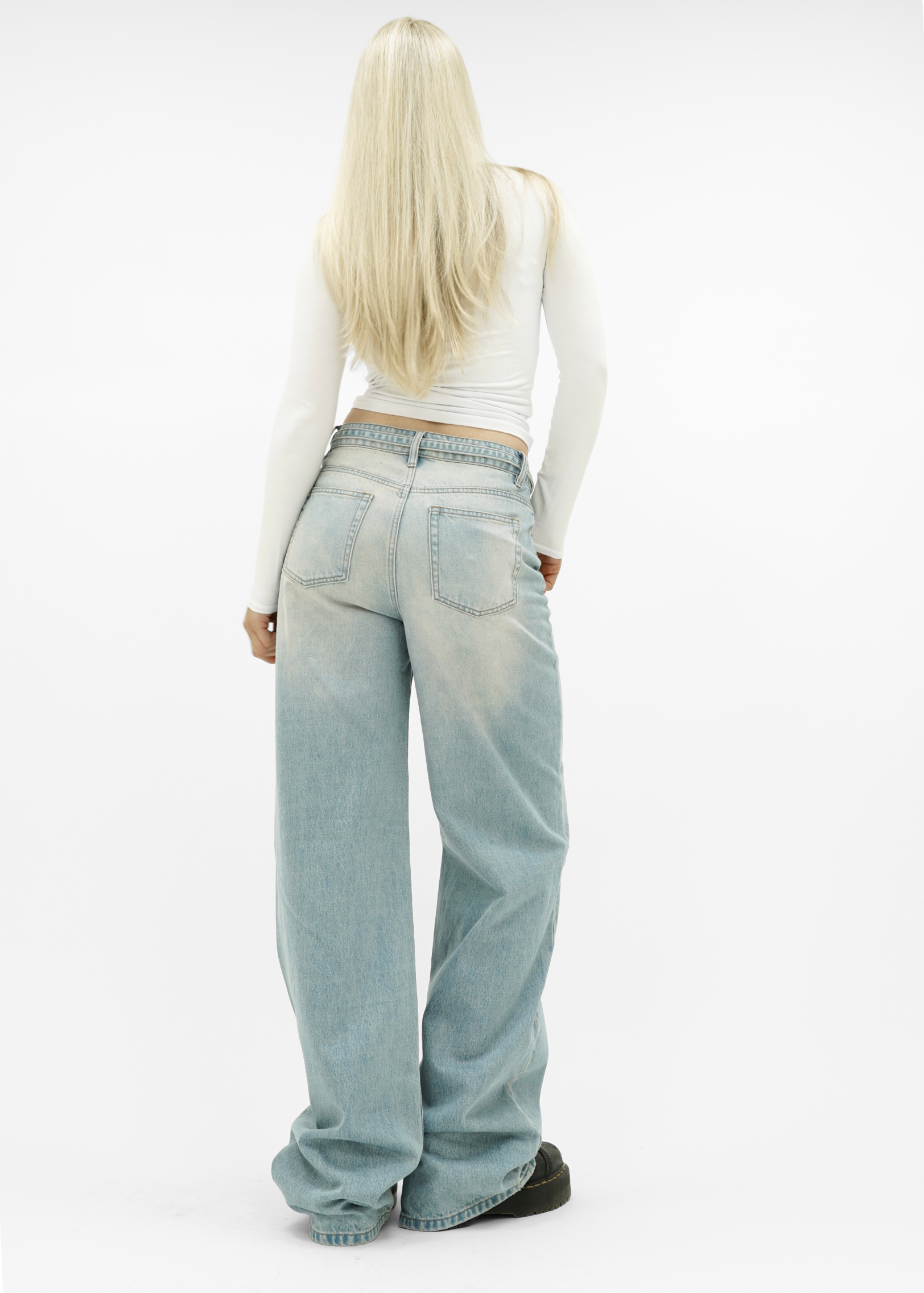 Baggy jeans vintage denim (tall)