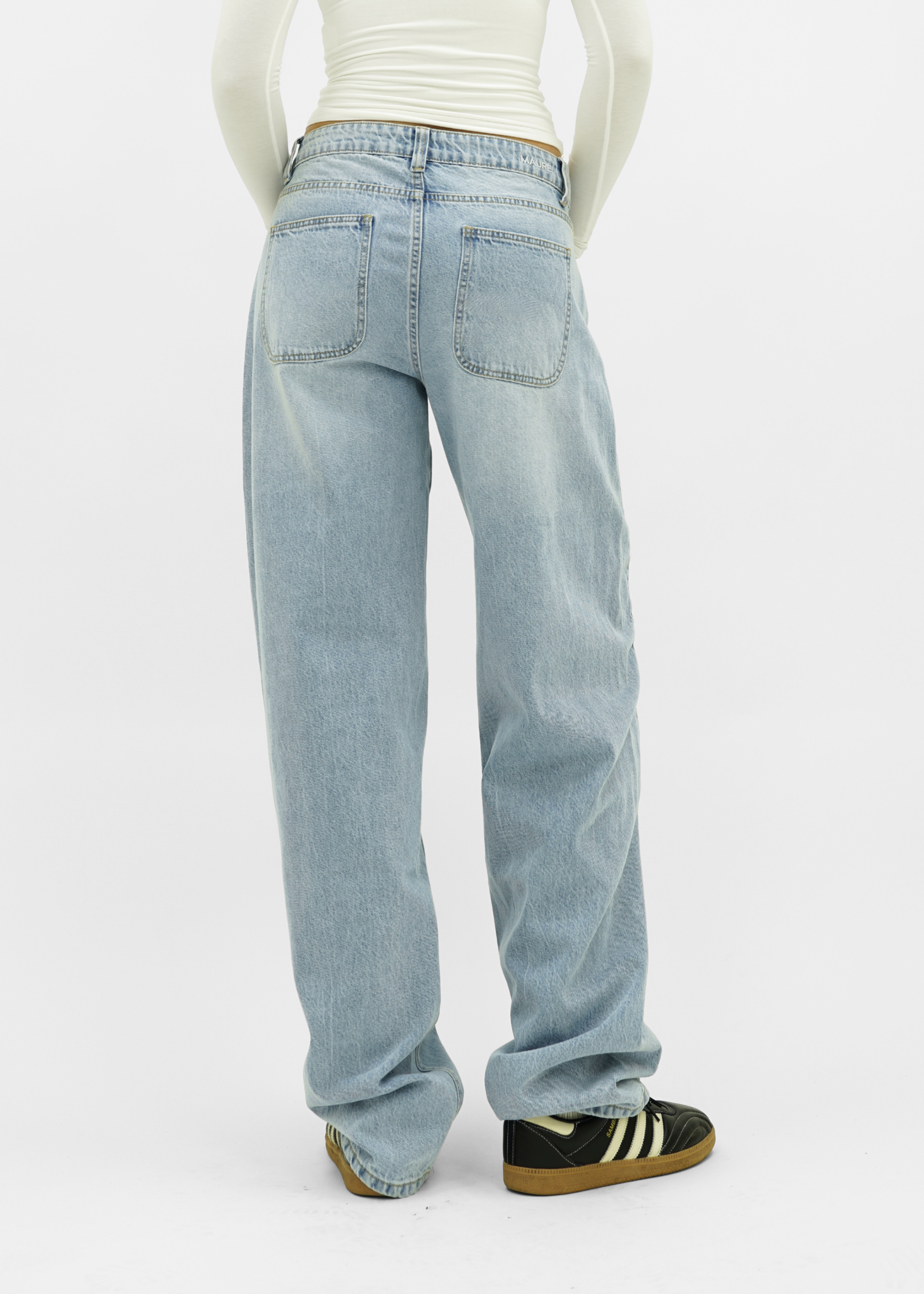 Balloon jeans light blue (tall)