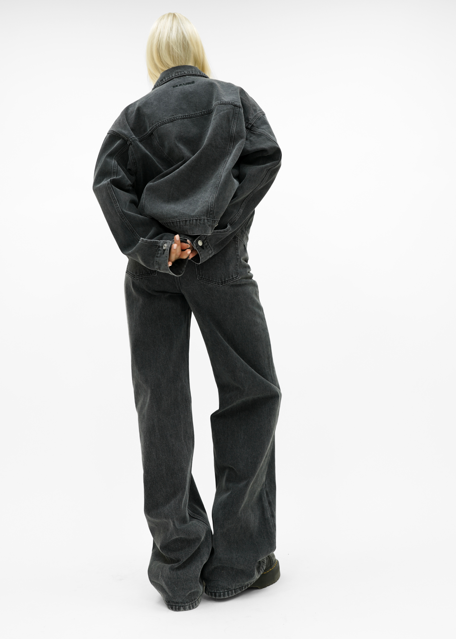 Baggy jeans dark washed grey (tall)