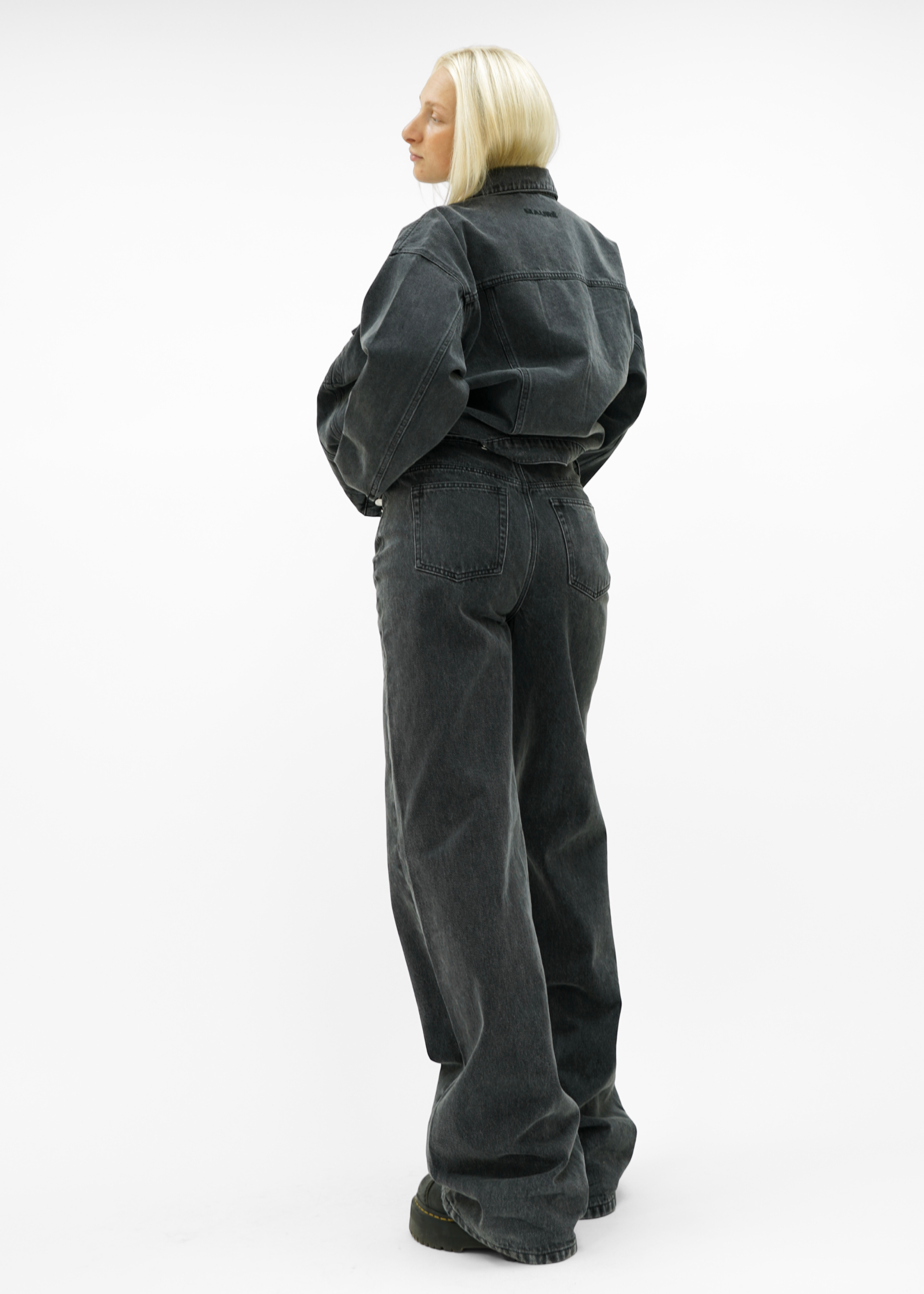 Baggy jeans dark washed grey (tall)