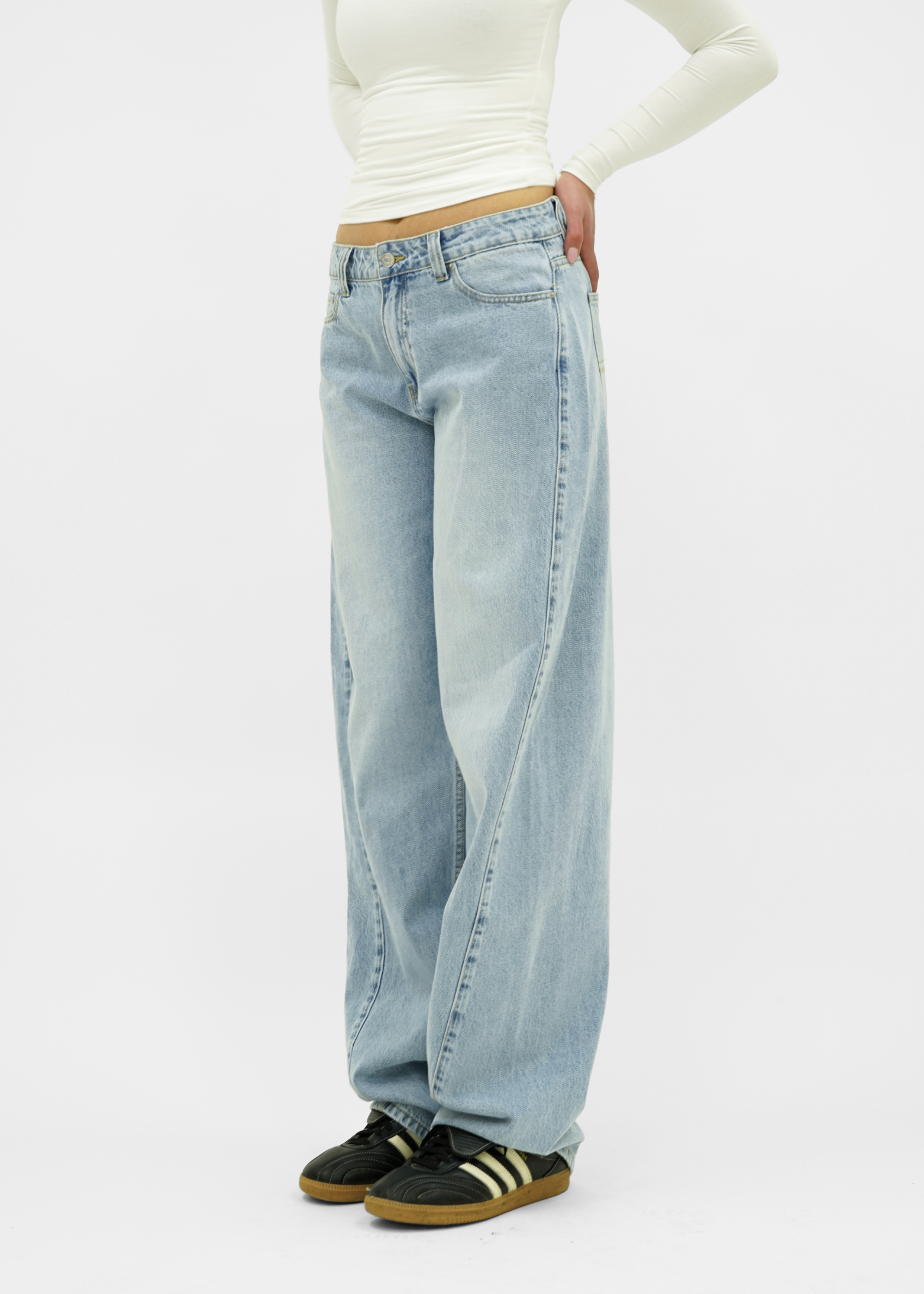 Balloon jeans light blue (tall)