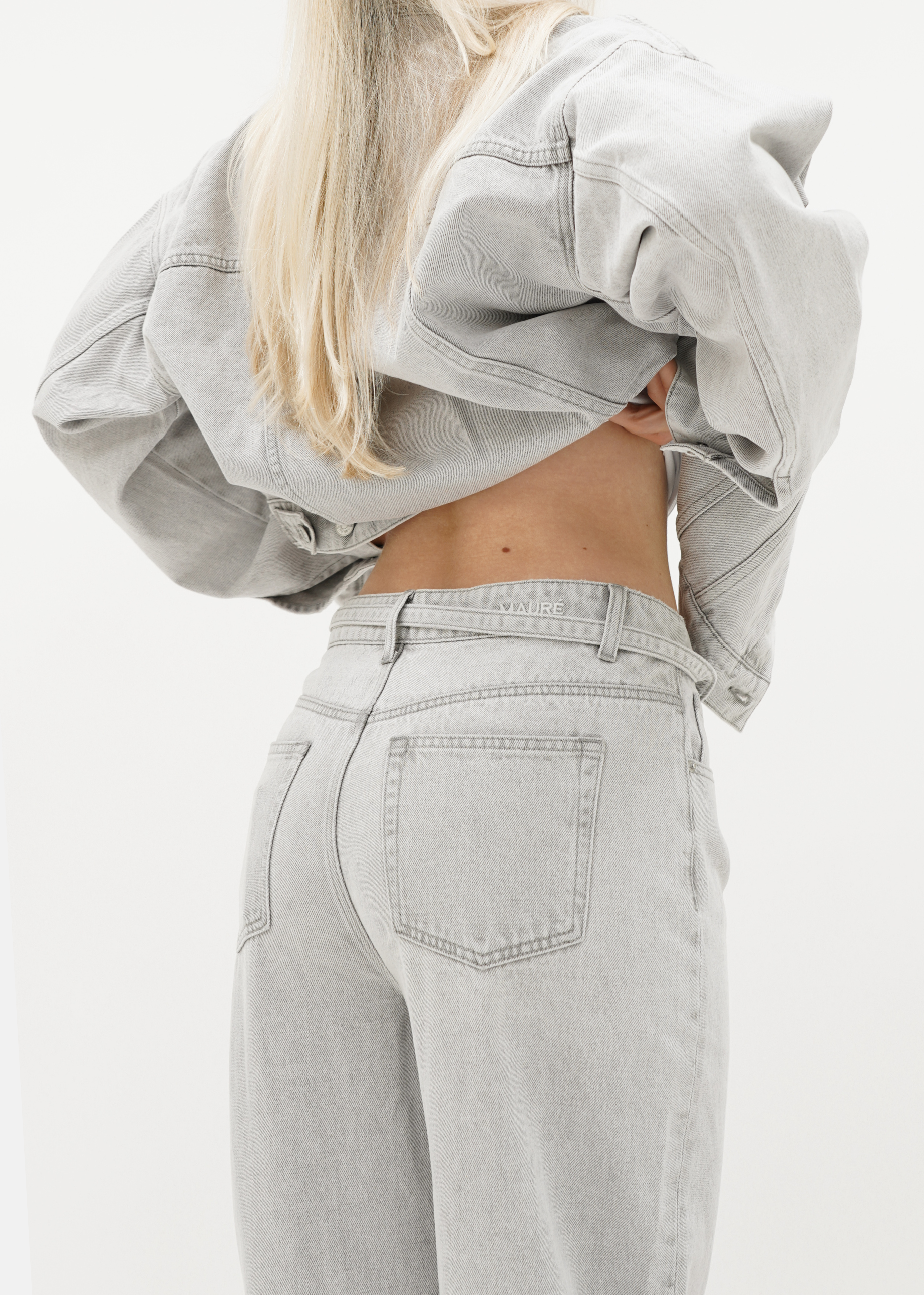 Baggy jeans light washed grey (tall)