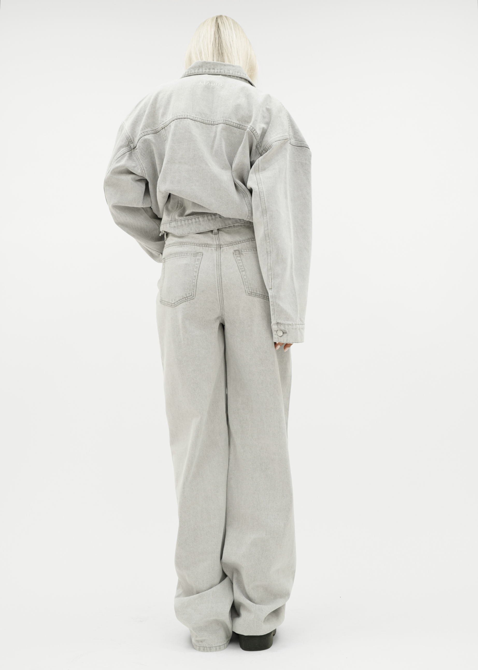 Baggy jeans light washed grey (tall)