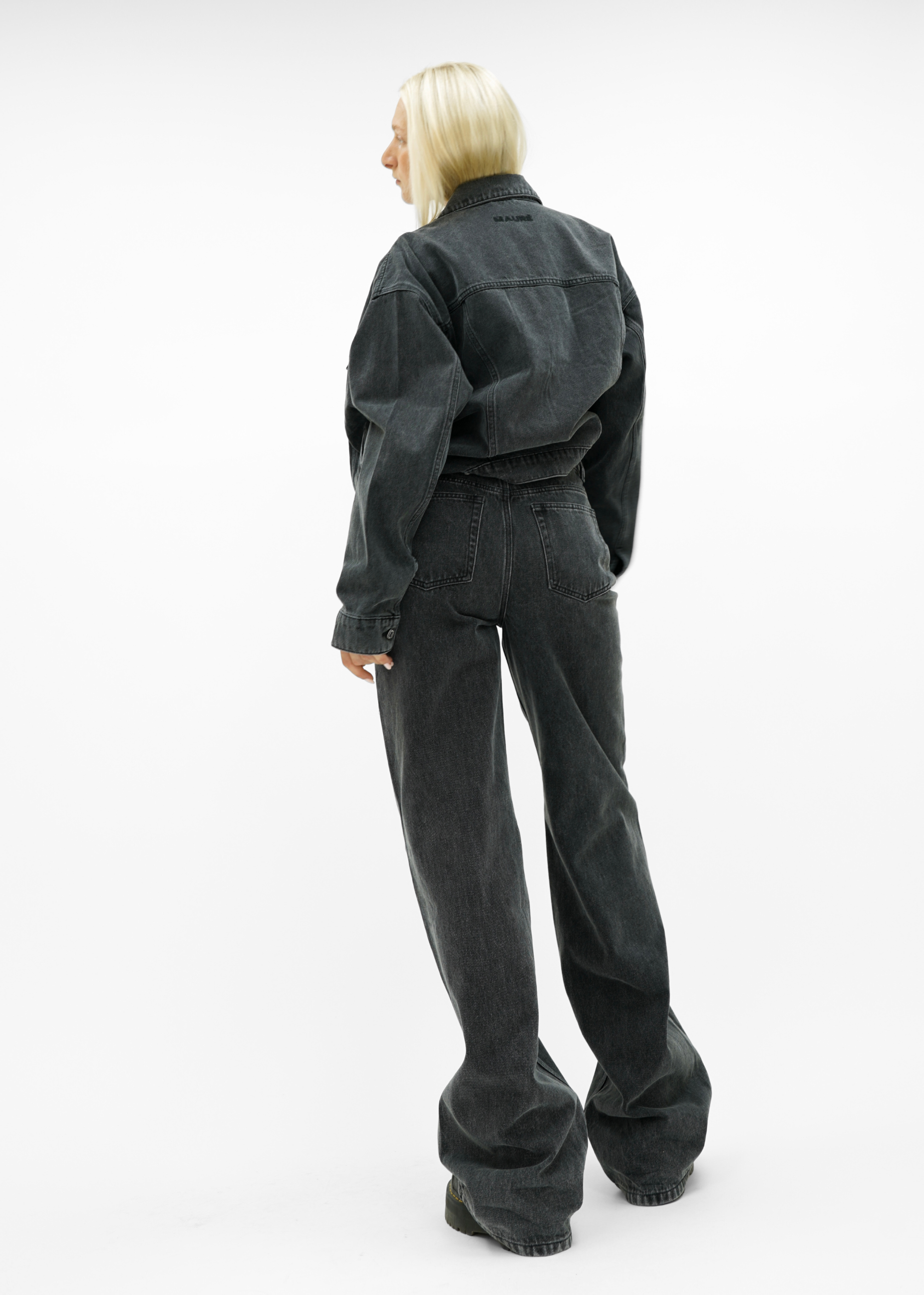 Baggy jeans dark washed grey (tall)