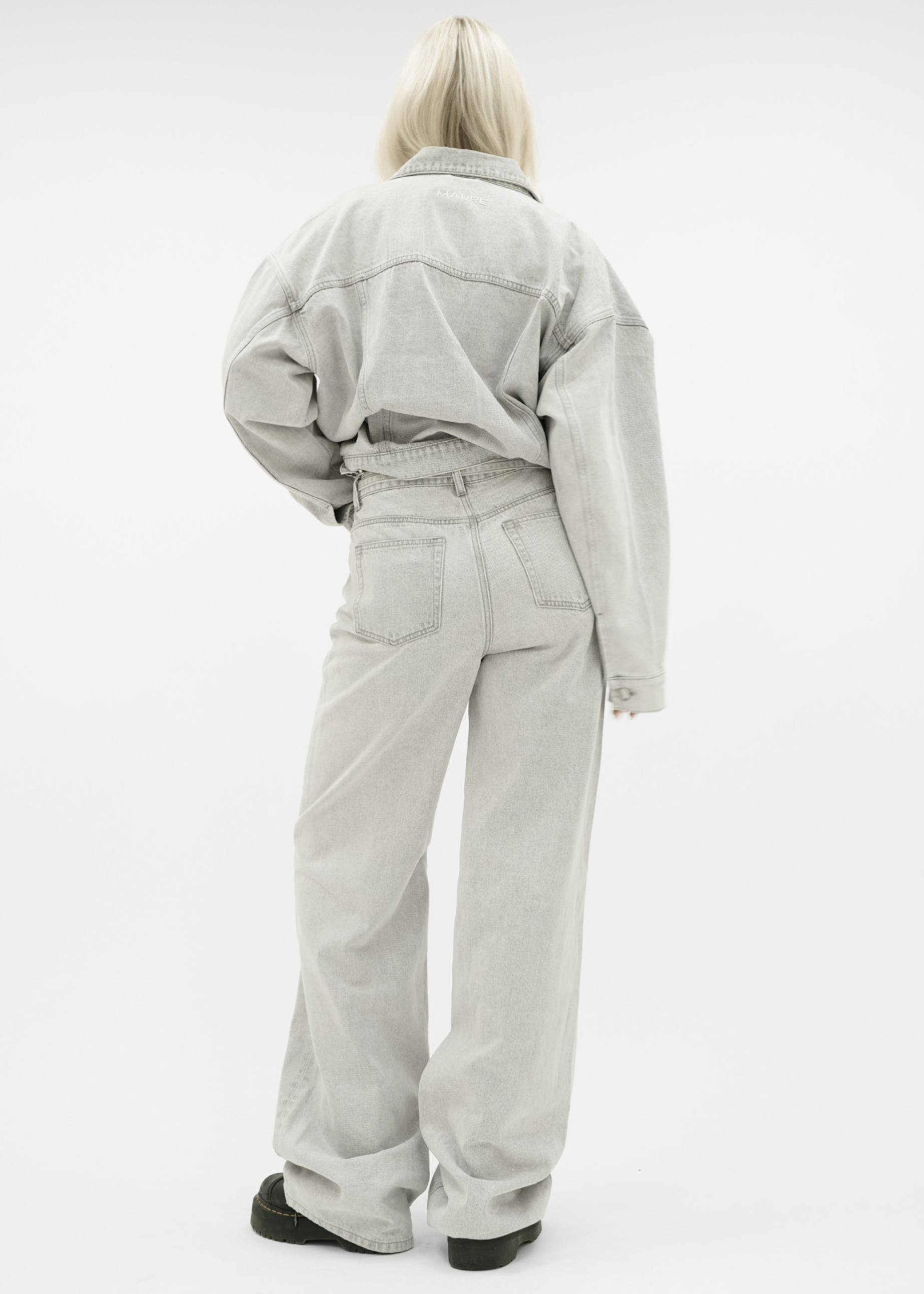 Baggy jeans light washed grey (tall)