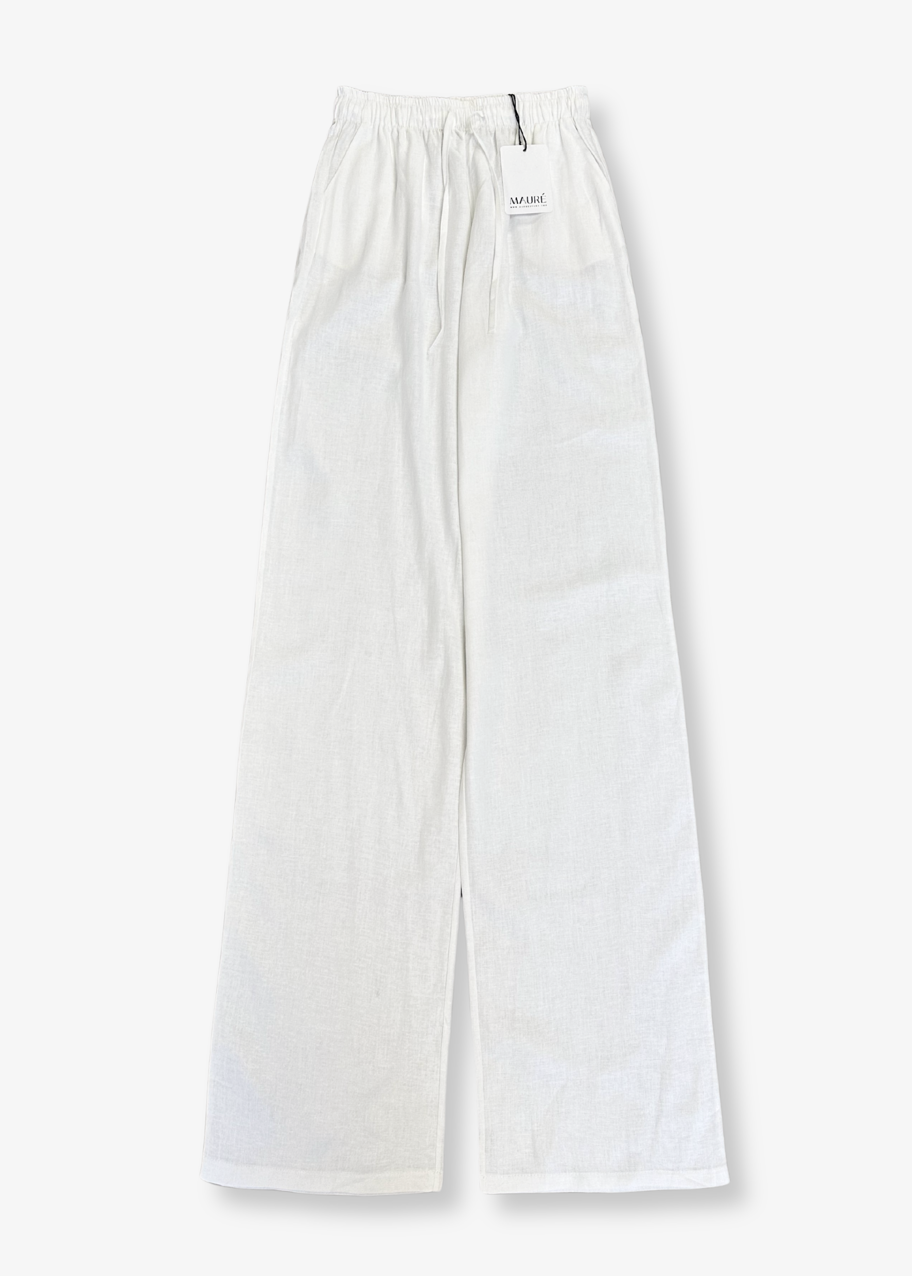 Linen pants (tall) white