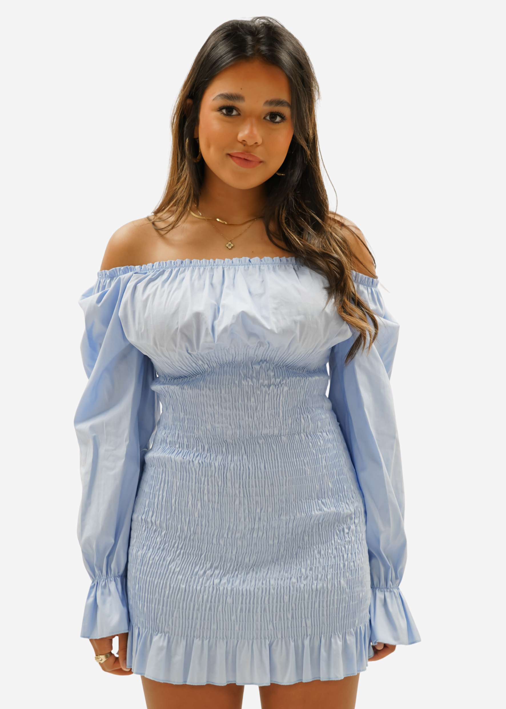 Robe Mauré bleu clair