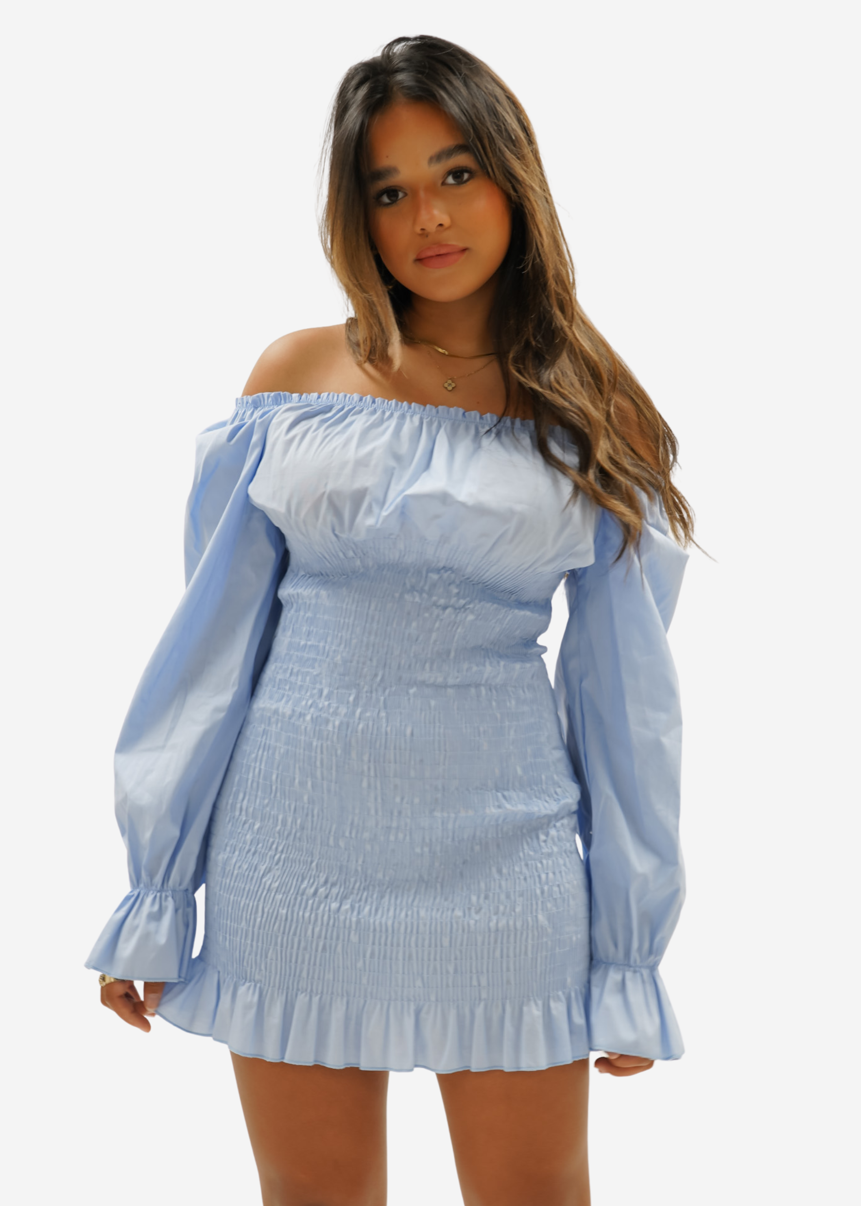 Robe Mauré bleu clair