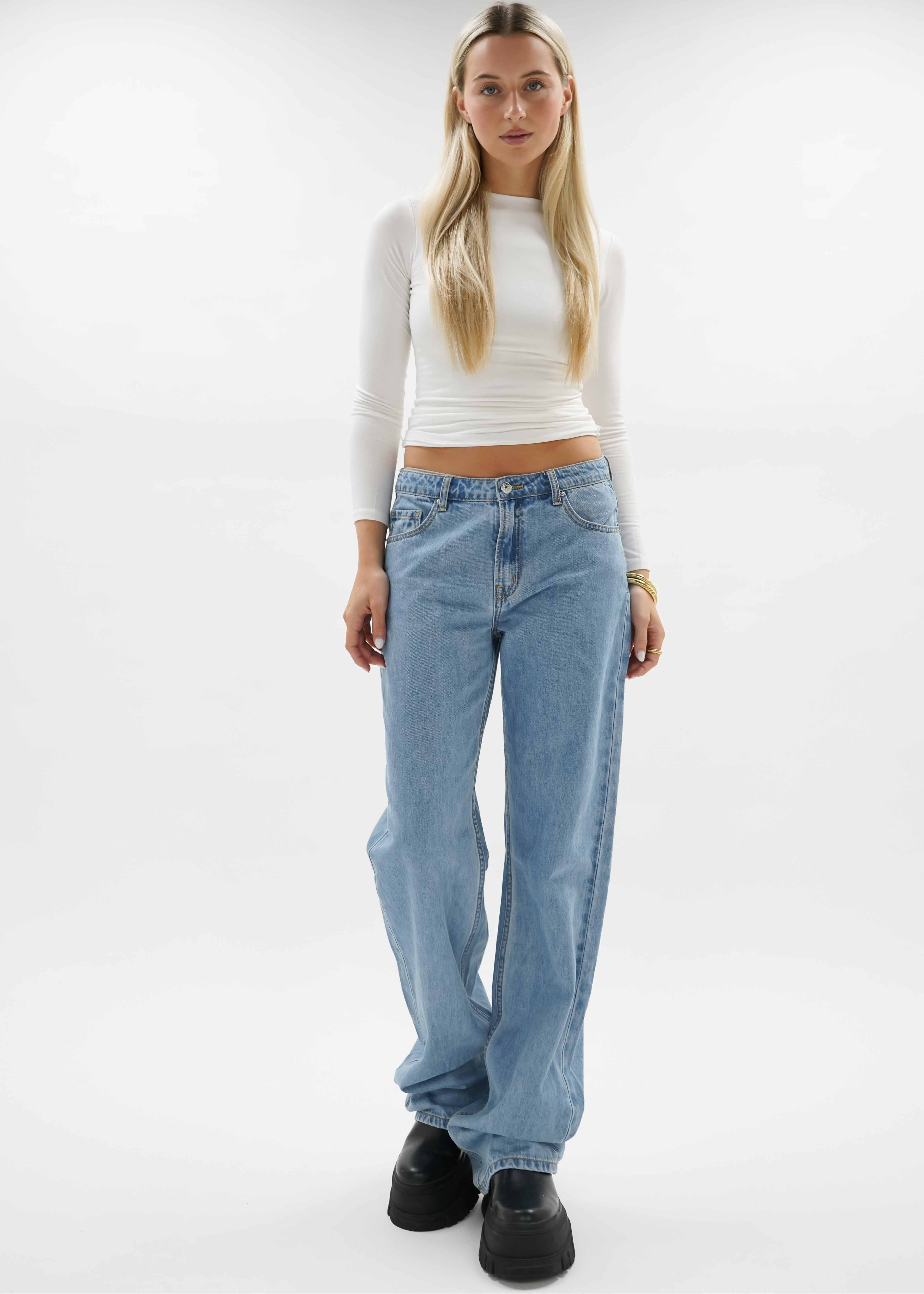 Low waist jeans classic blue (tall)