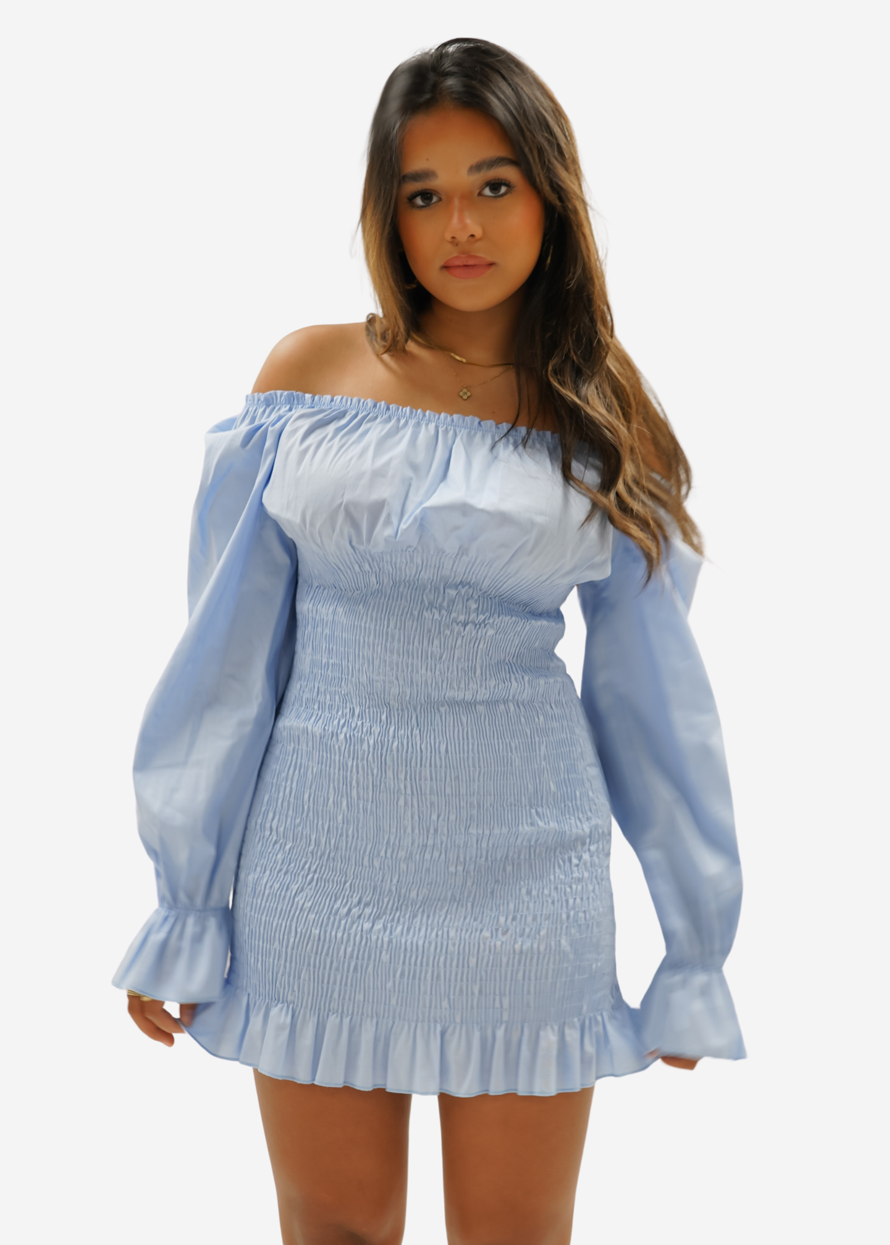 Robe Mauré bleu clair