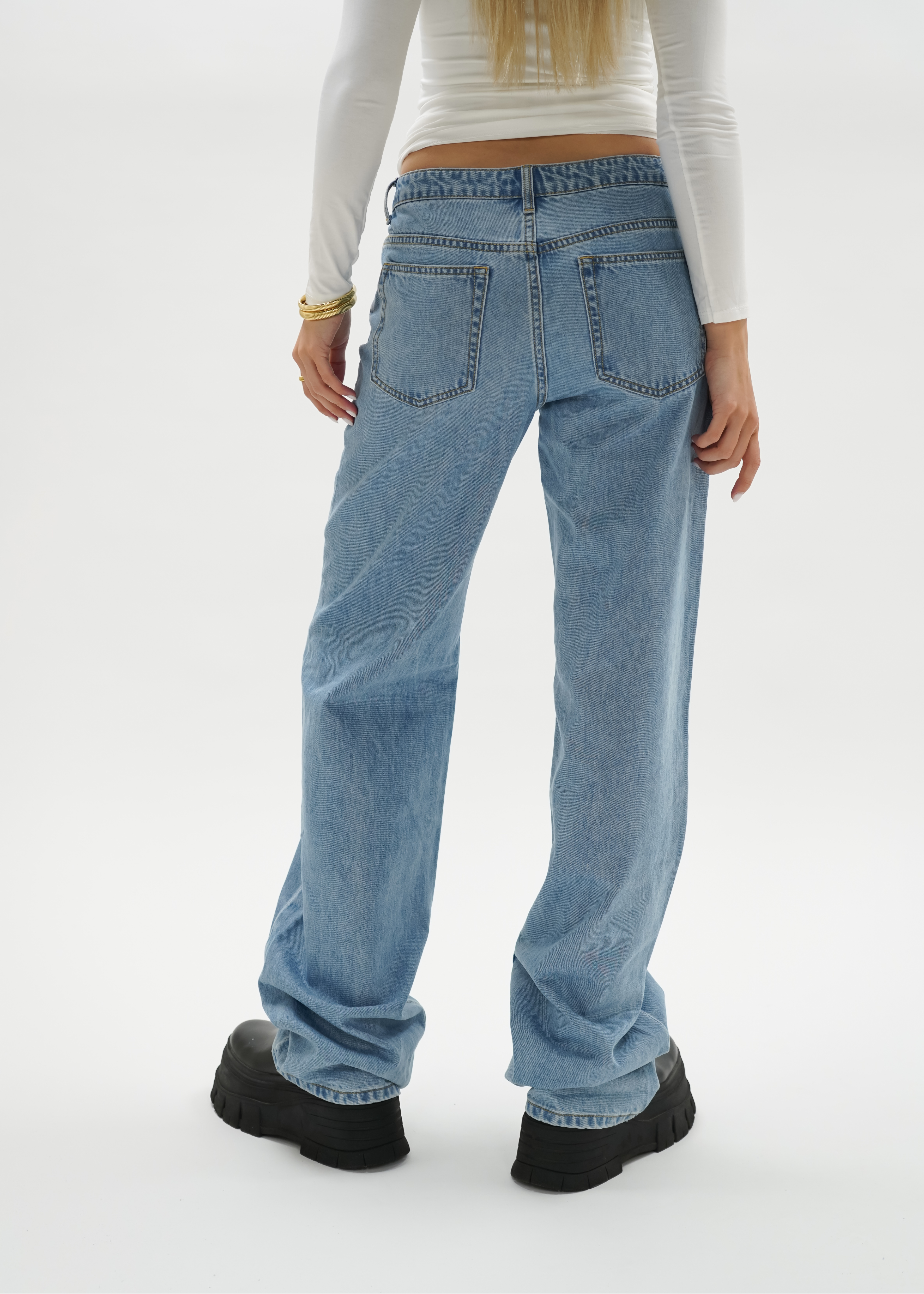 Low waist jeans classic blue (tall)