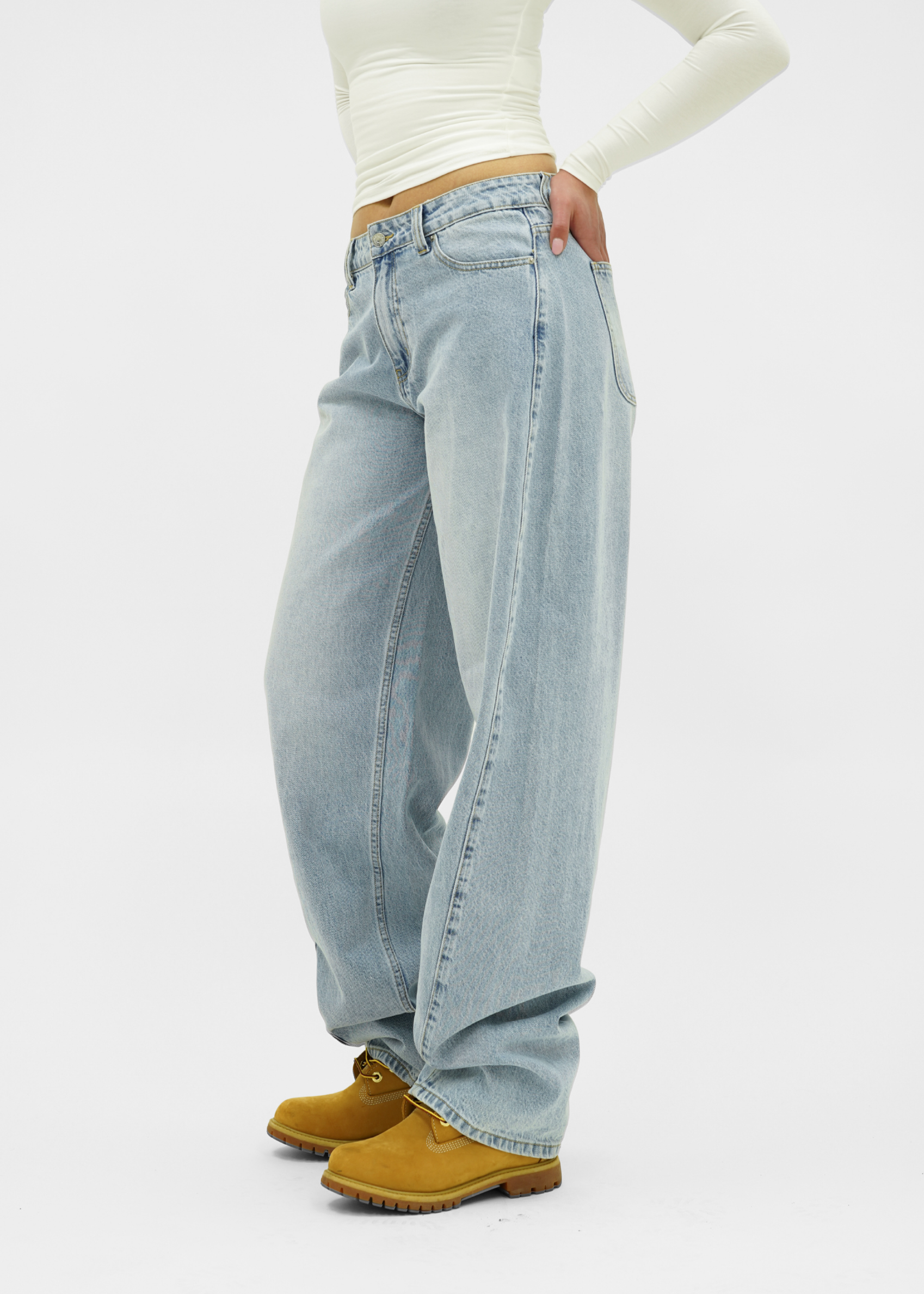 Balloon jeans light blue (tall)