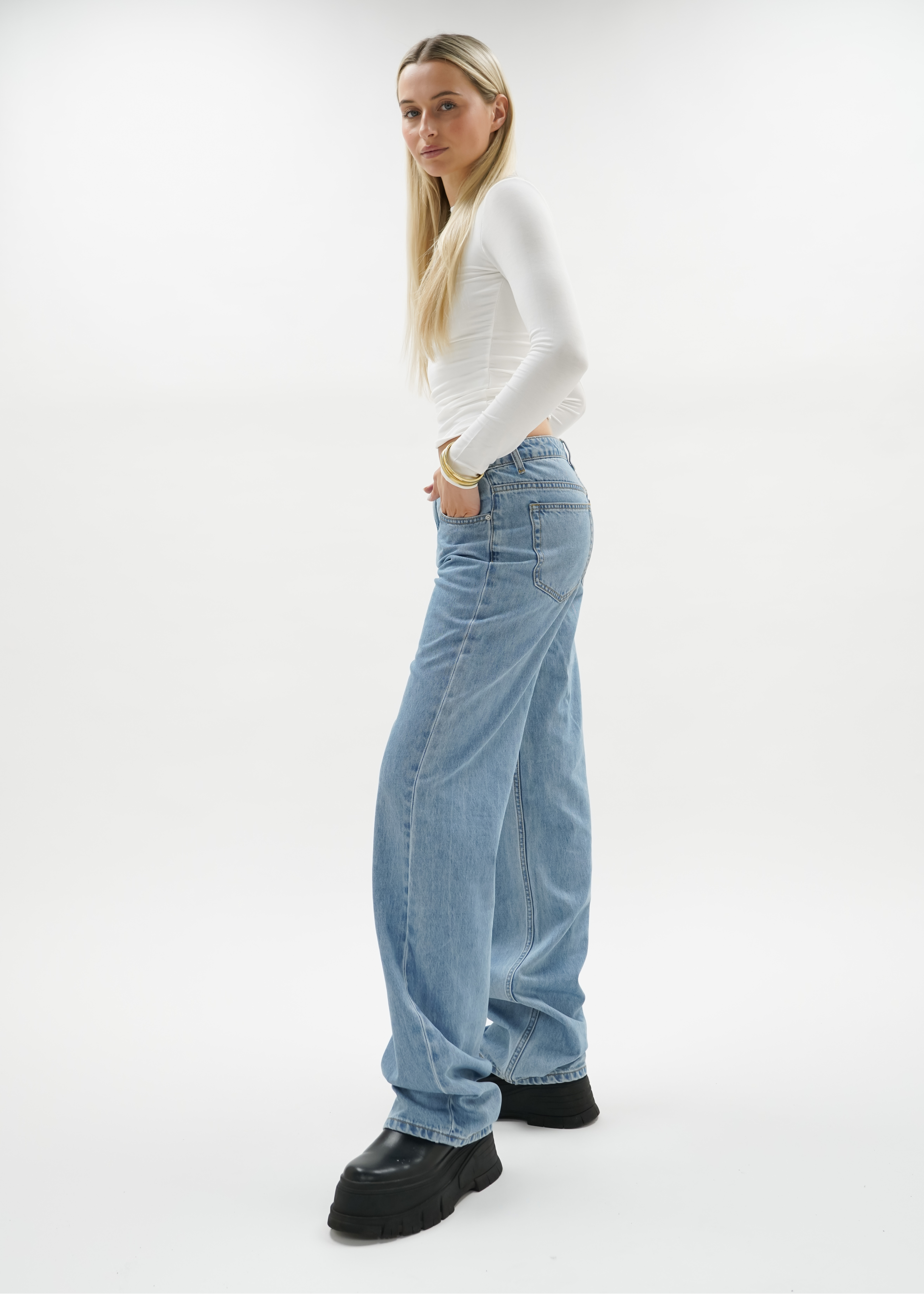 Low waist jeans classic blue (tall)