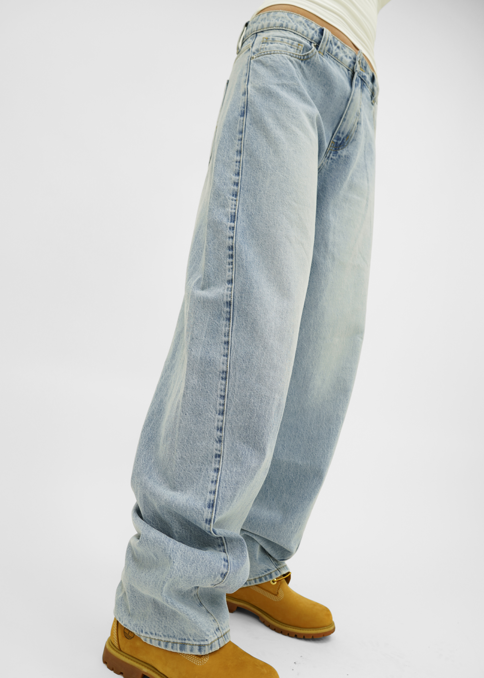 Balloon jeans light blue (tall)