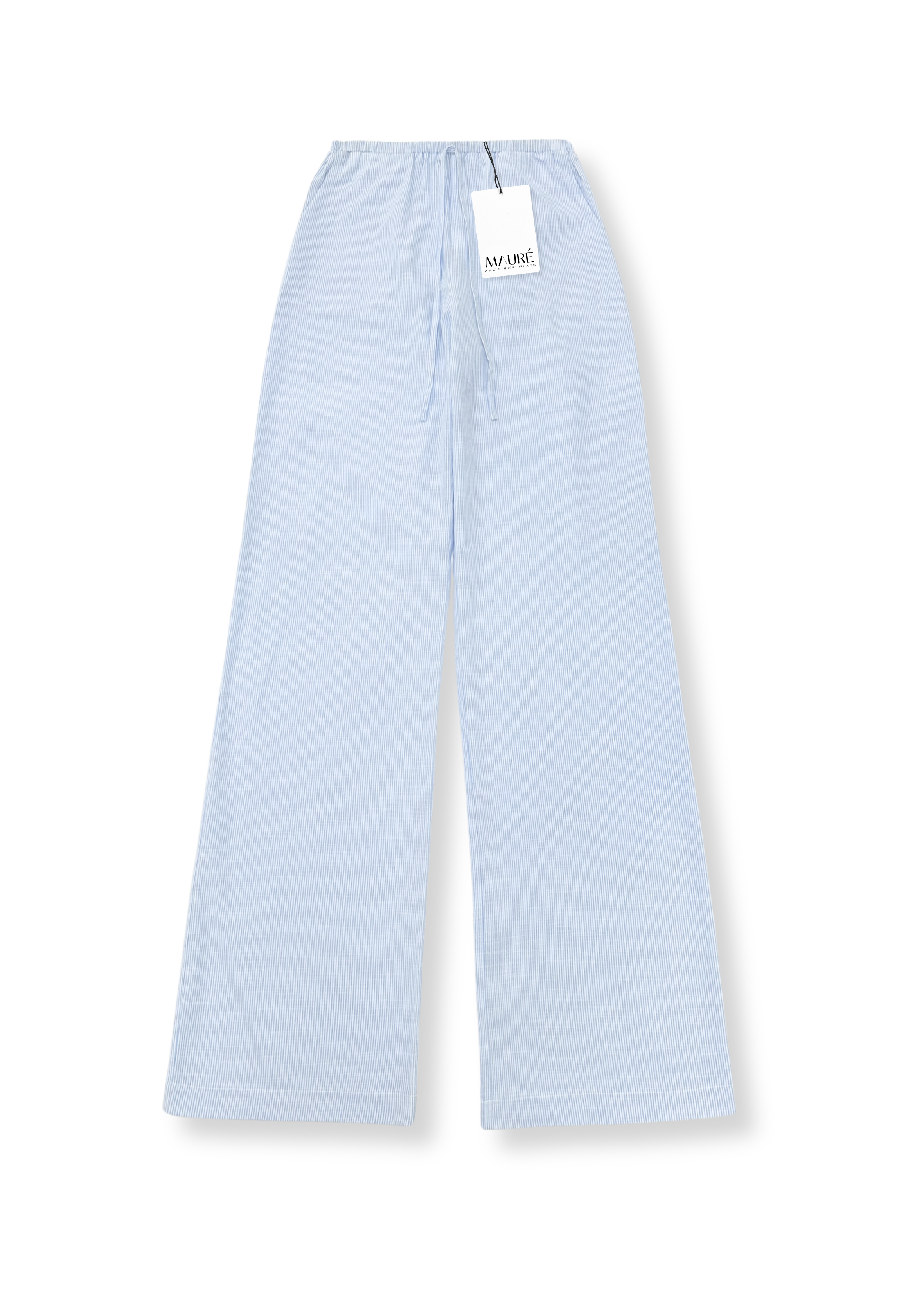 Striped pants (tall) blue