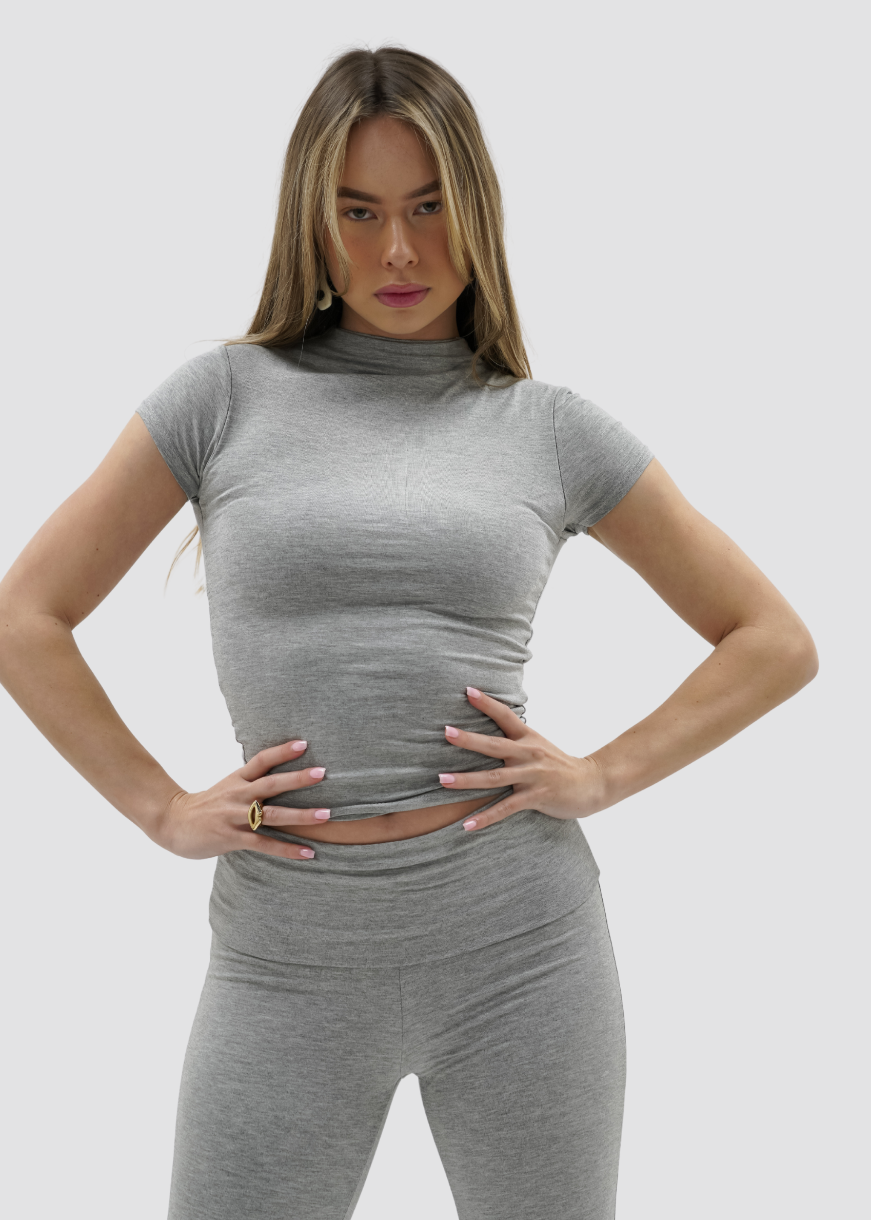 Top à manches longues noir