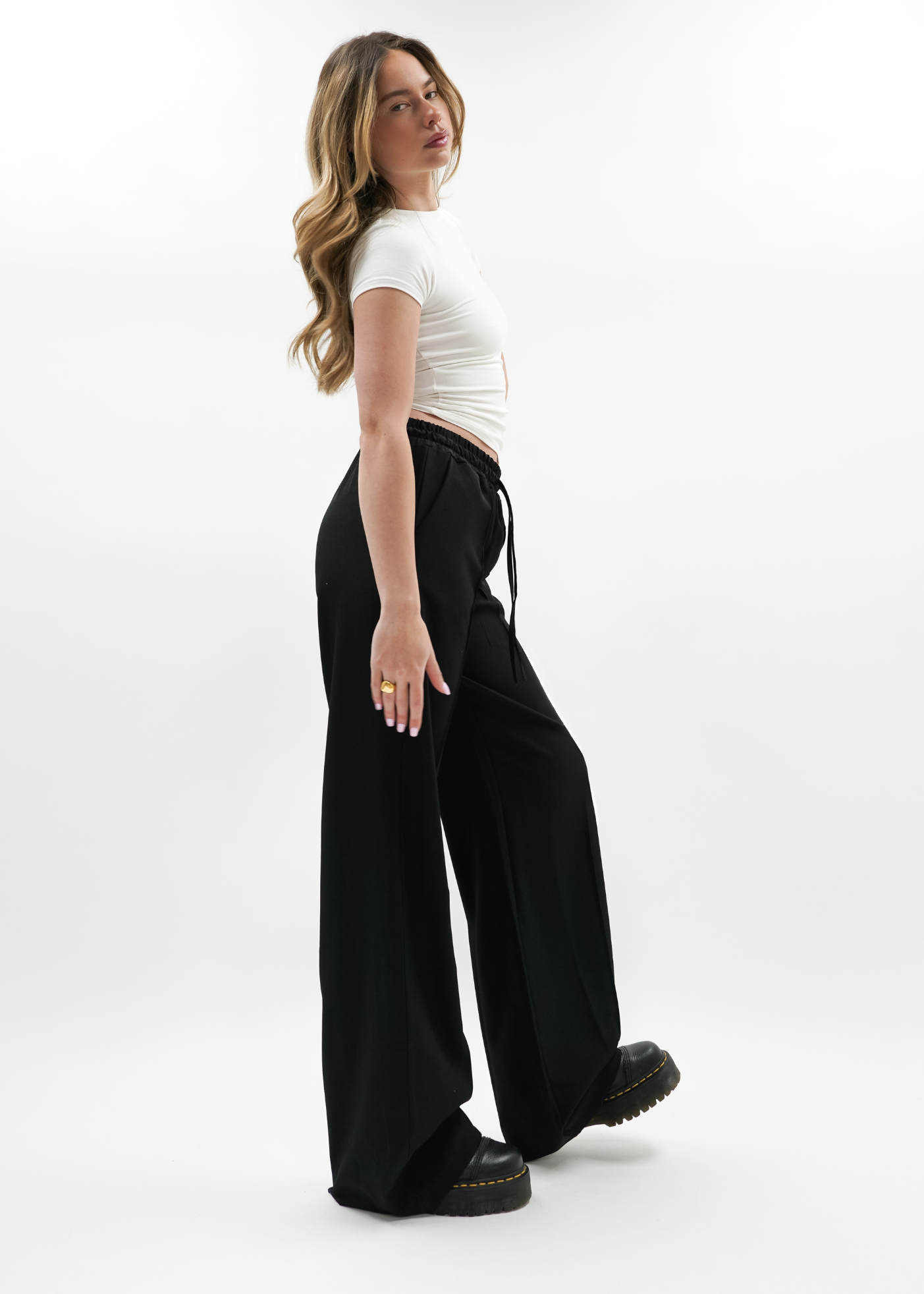 Flowy pants classic (tall) black
