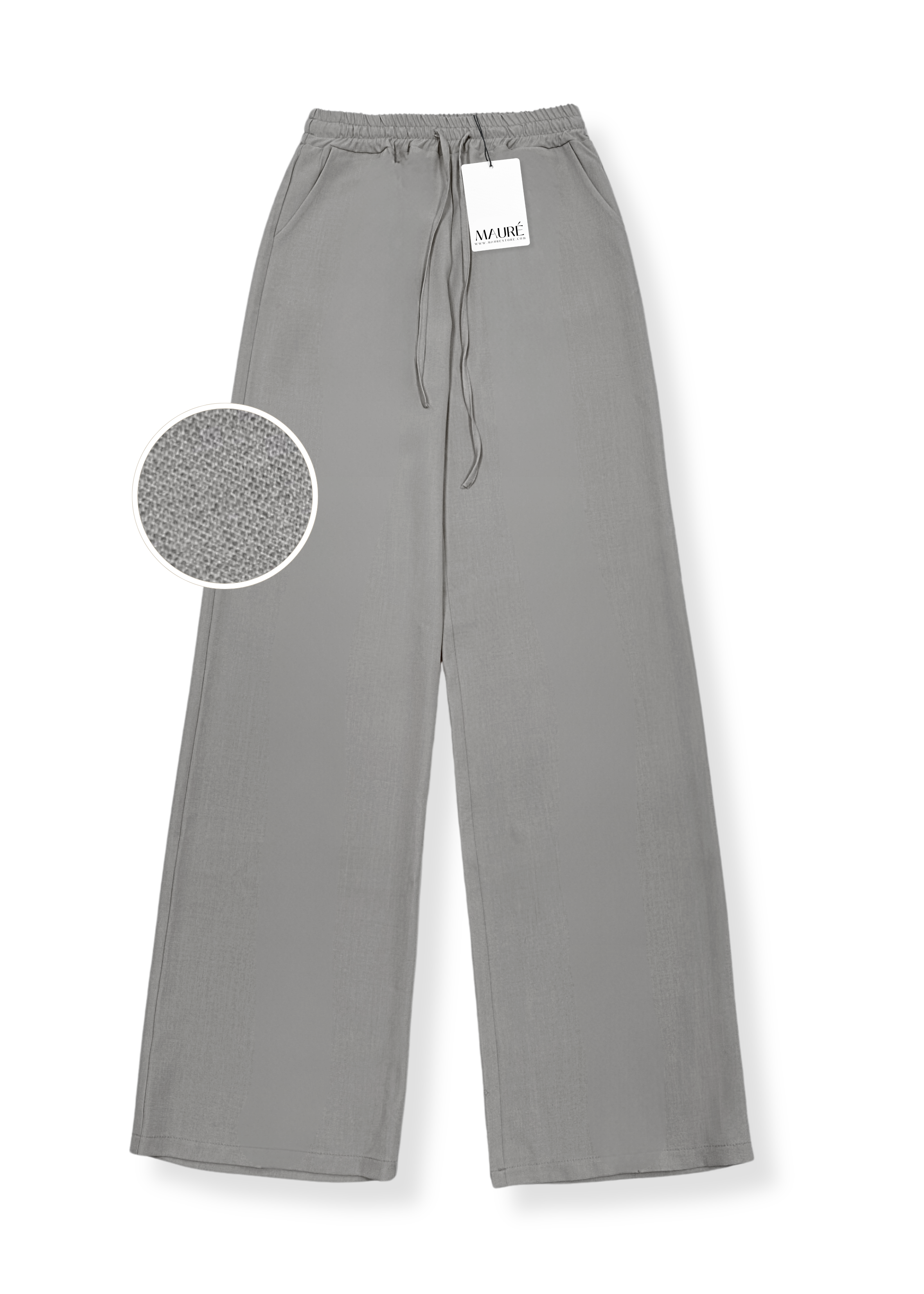 Flowy pants classic (tall) grey