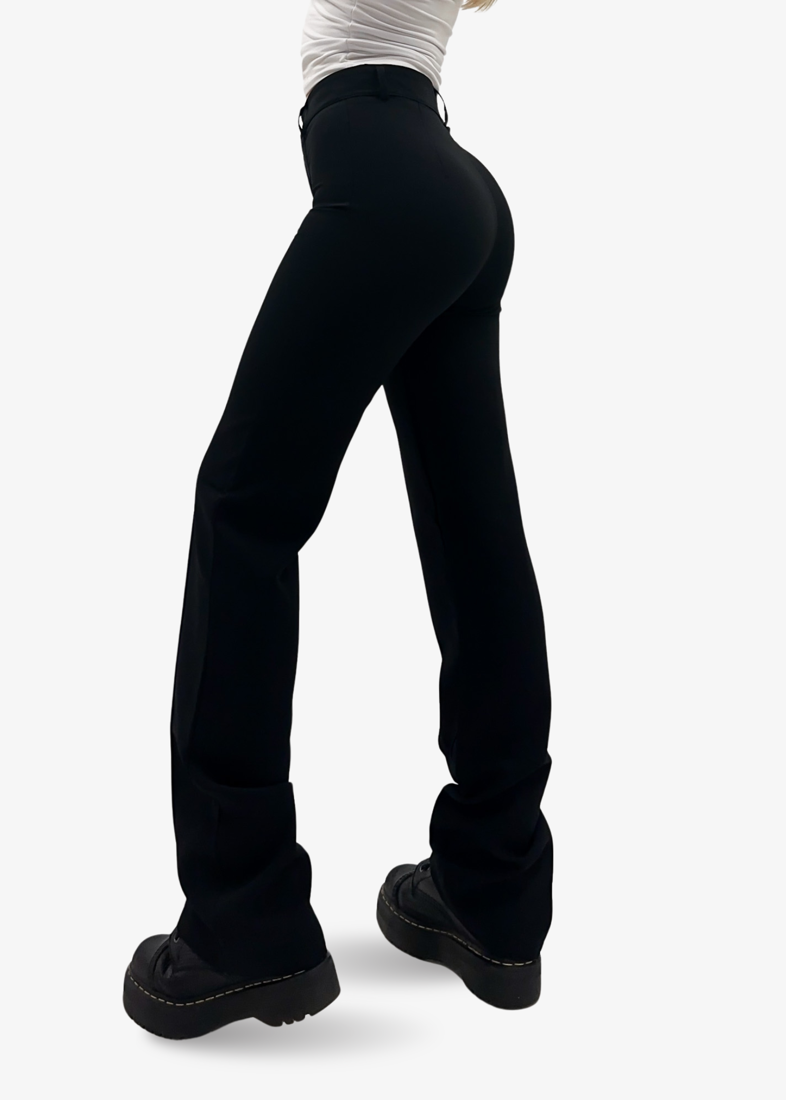 Straight leg pants classic black (regular)