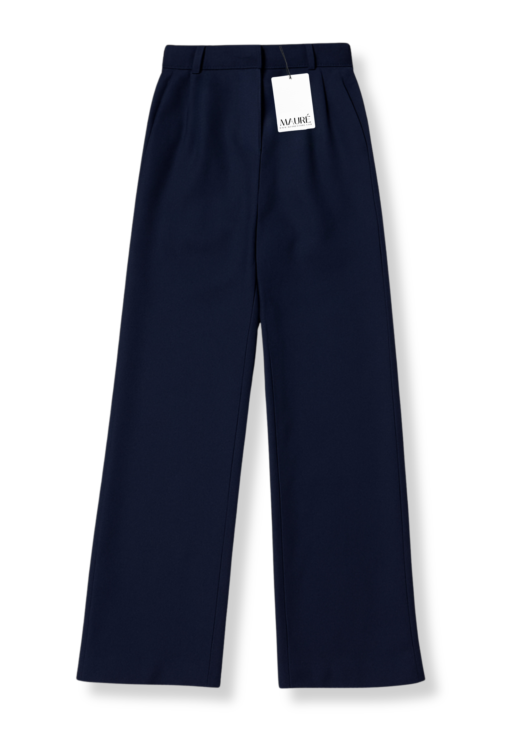 Low/mid waist wide leg pants casual night blue (tall)