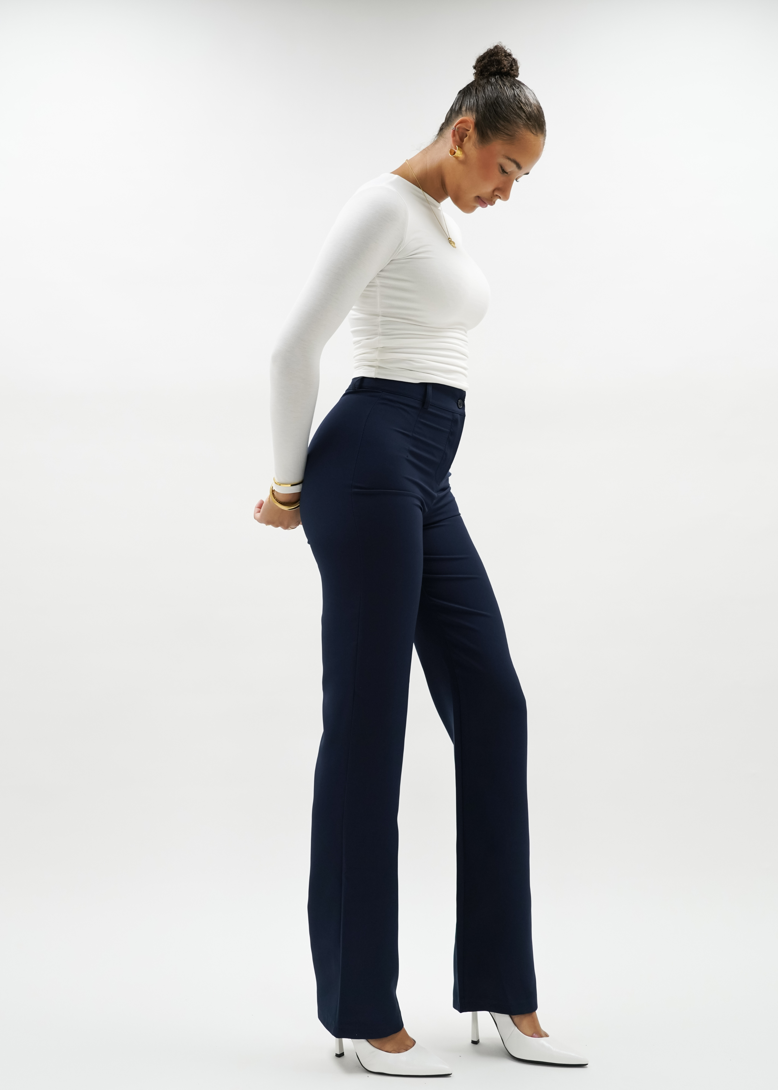 Pantalon droit classic night blue (TALL)