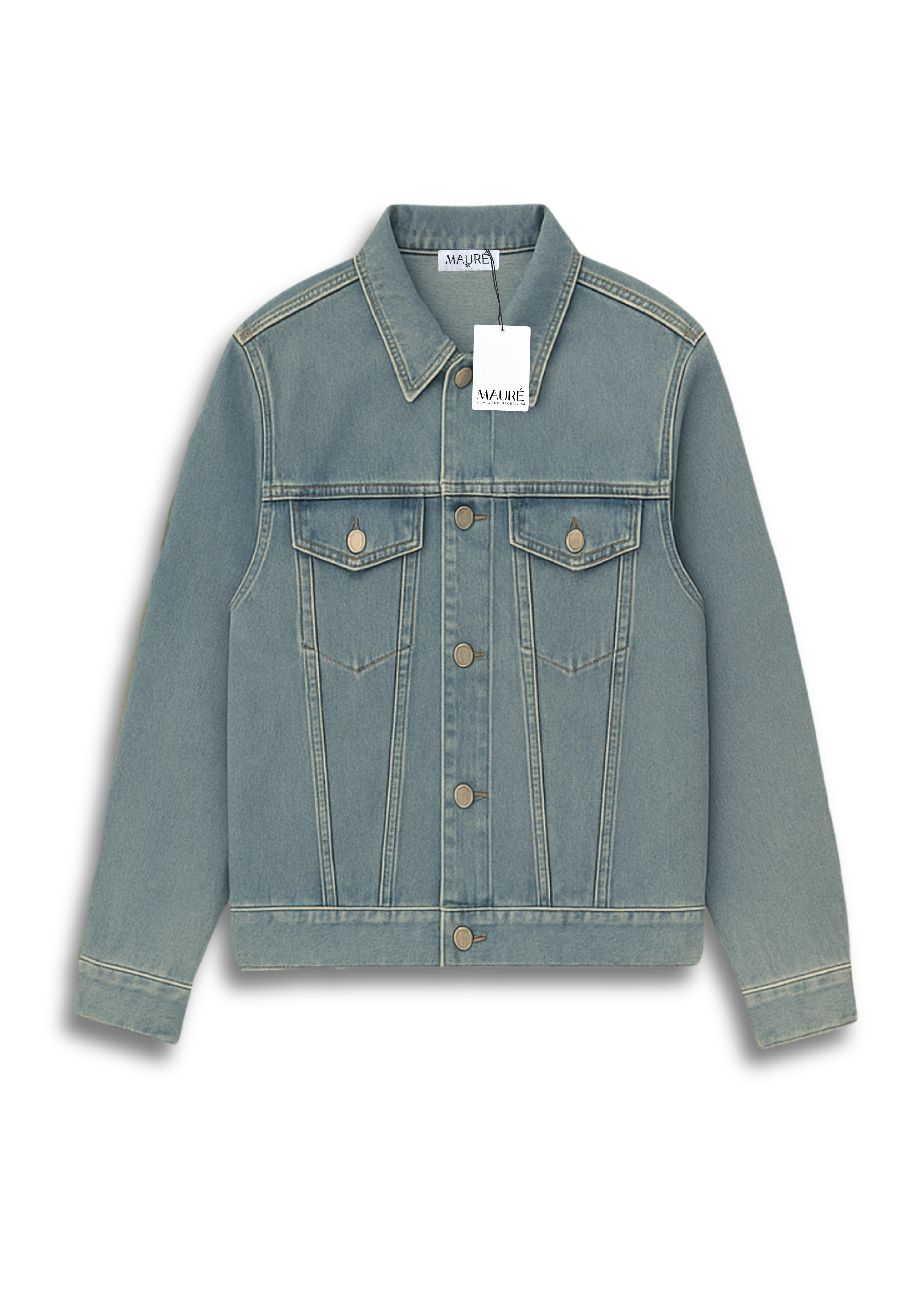 Oversized denim jacket vintage denim (tall)