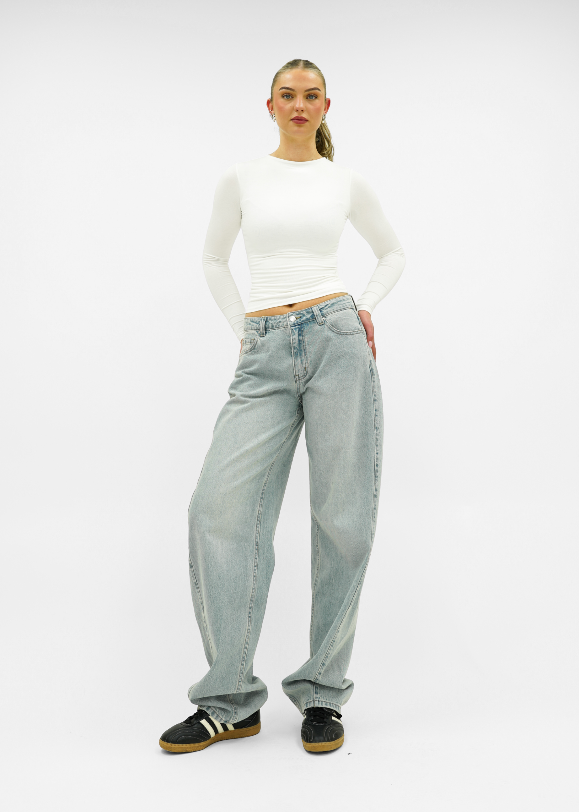 Balloon jeans vintage denim (tall)