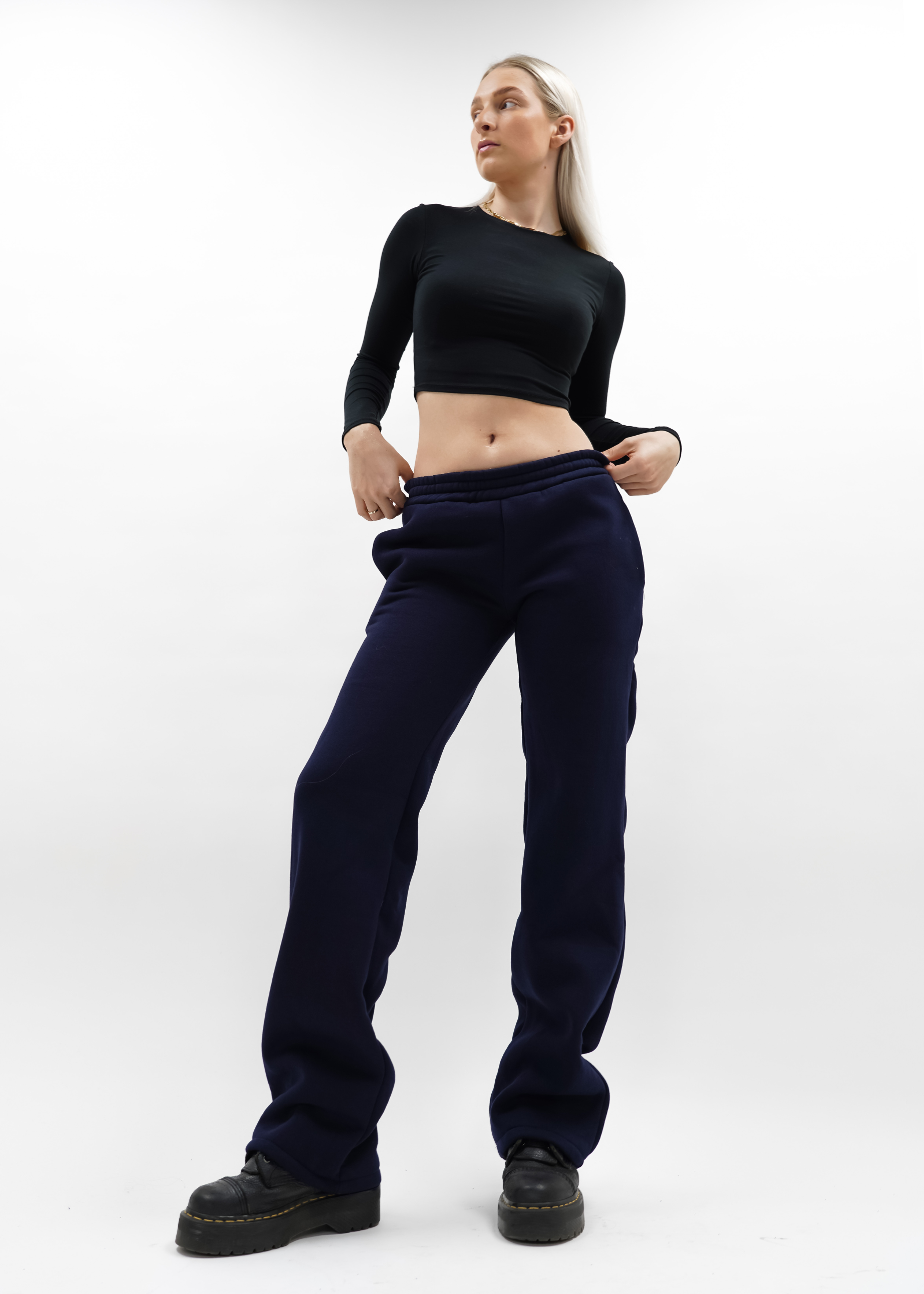 Low/mid waist jogger pants night blue (REGULAR)