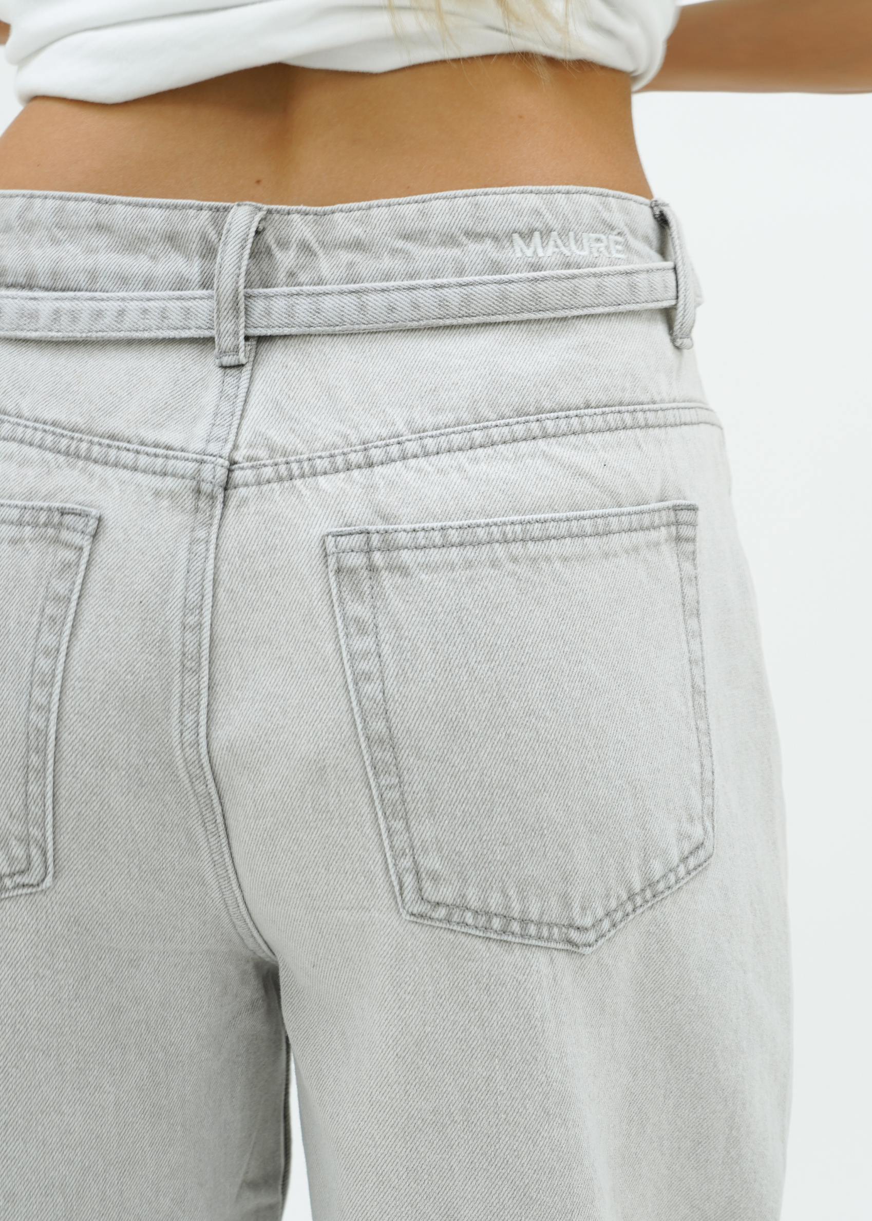 Baggy jeans light washed grey (tall)