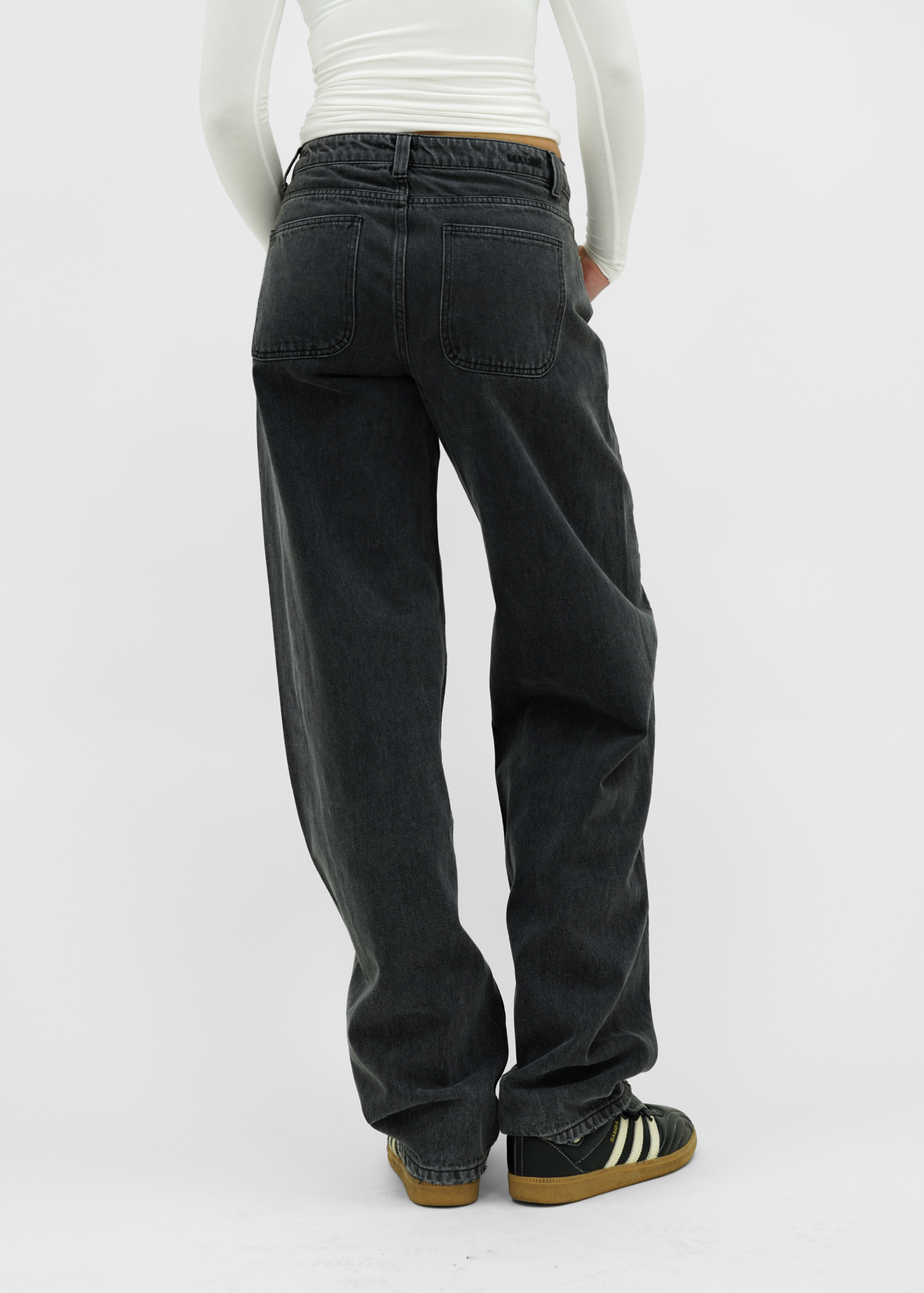 Balloon jeans dark grey (tall)