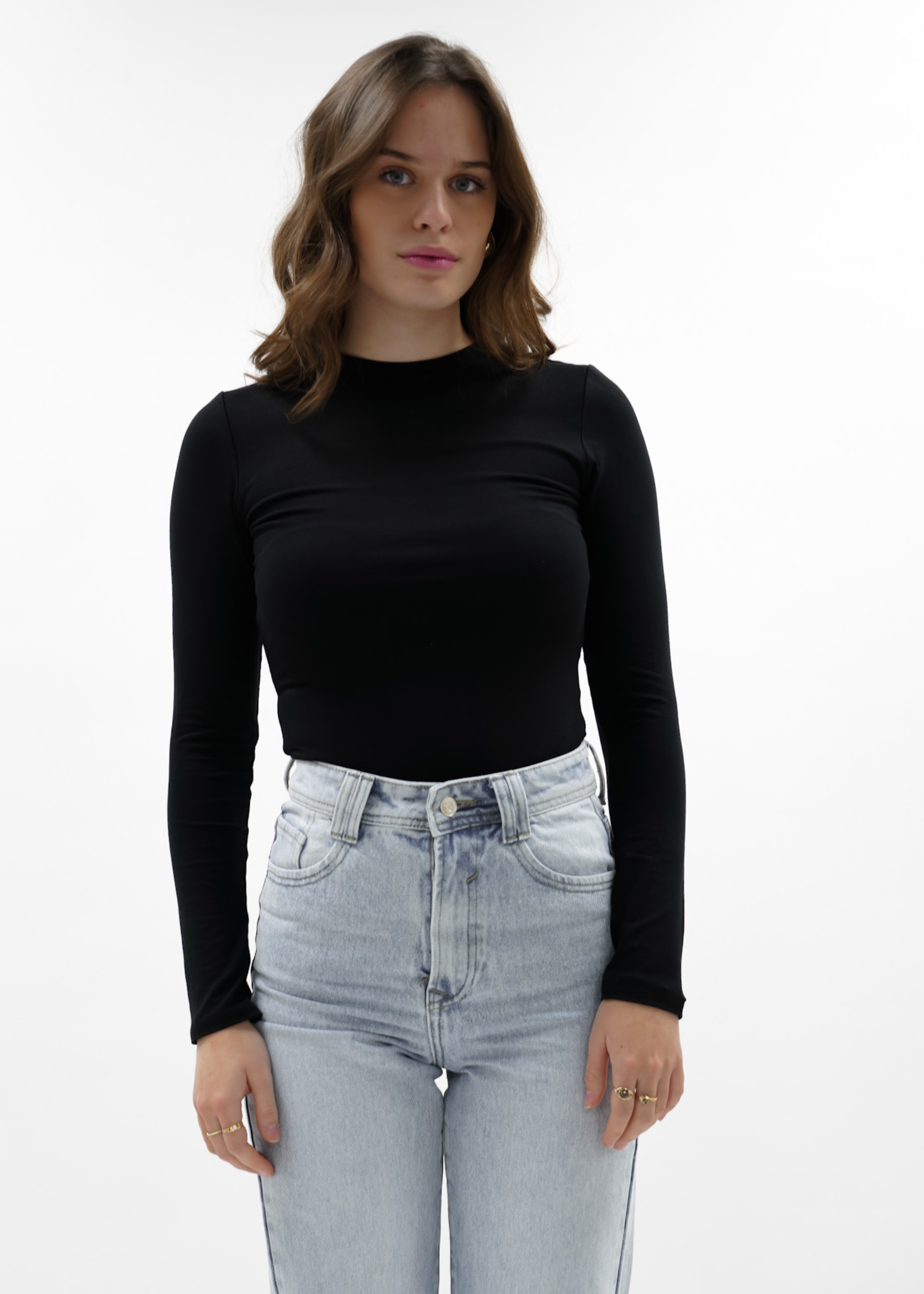 Body manches longues noir Maur