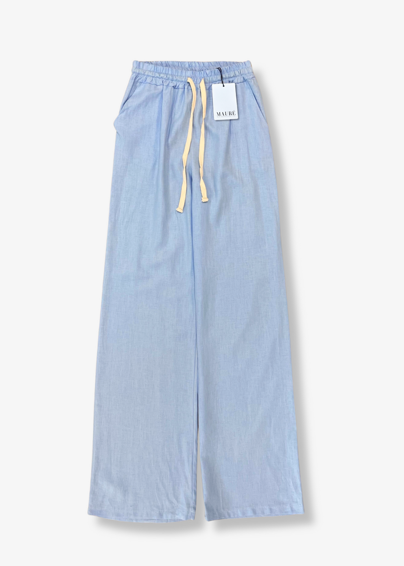 Linen pants light blue (TALL)