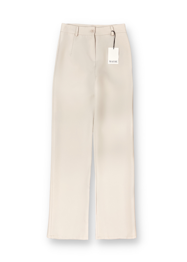 Straight leg pants classic crème (REGULAR)