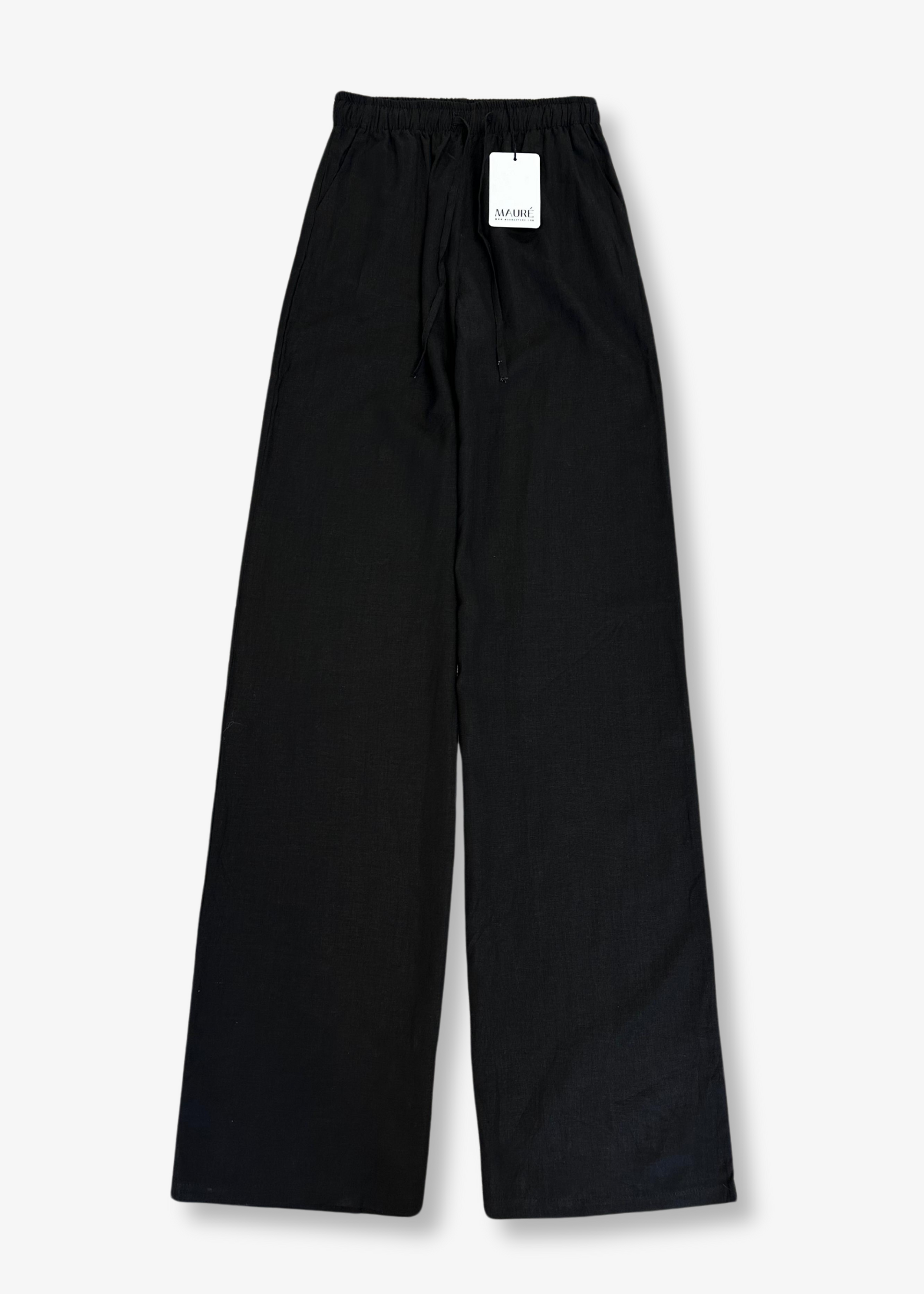Linnen pants (TALL) black