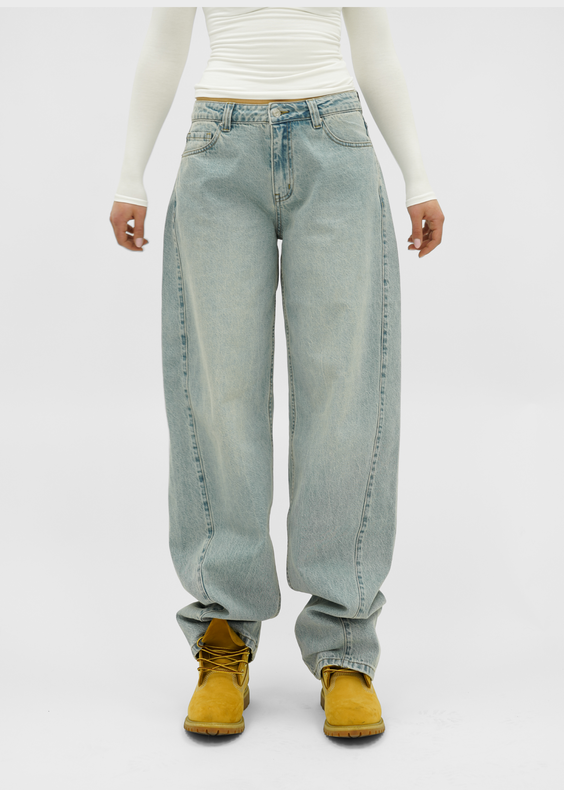 Balloon jeans vintage denim (tall)