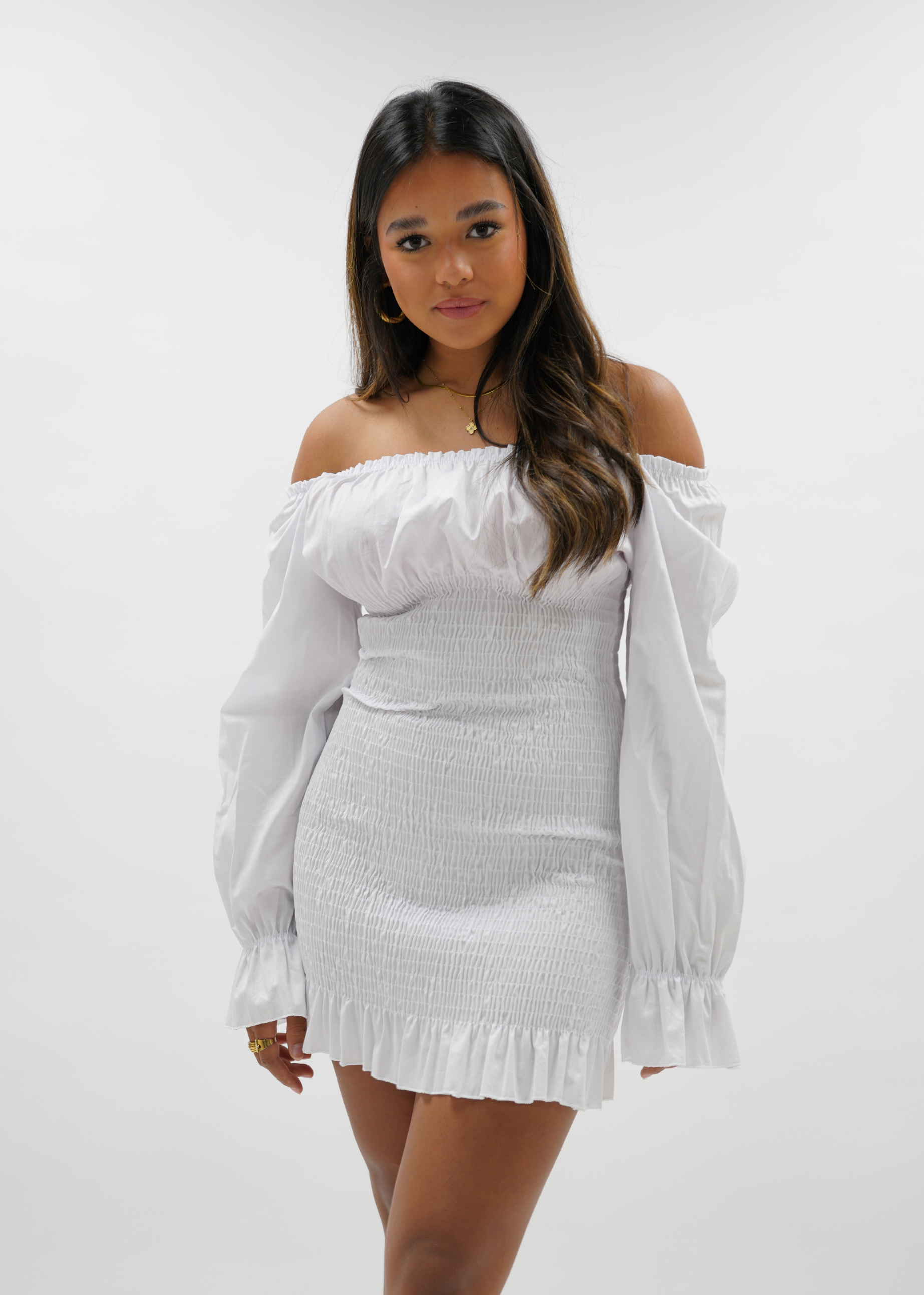 Mauré dress white