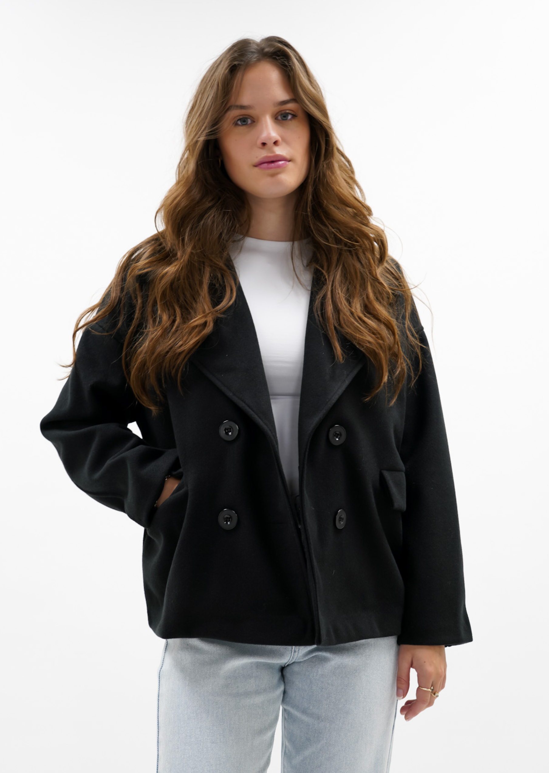 Premium-Manteau noir