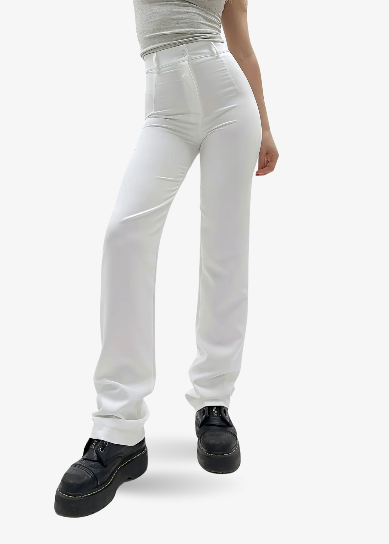 Straight leg pants classic white (TALL)