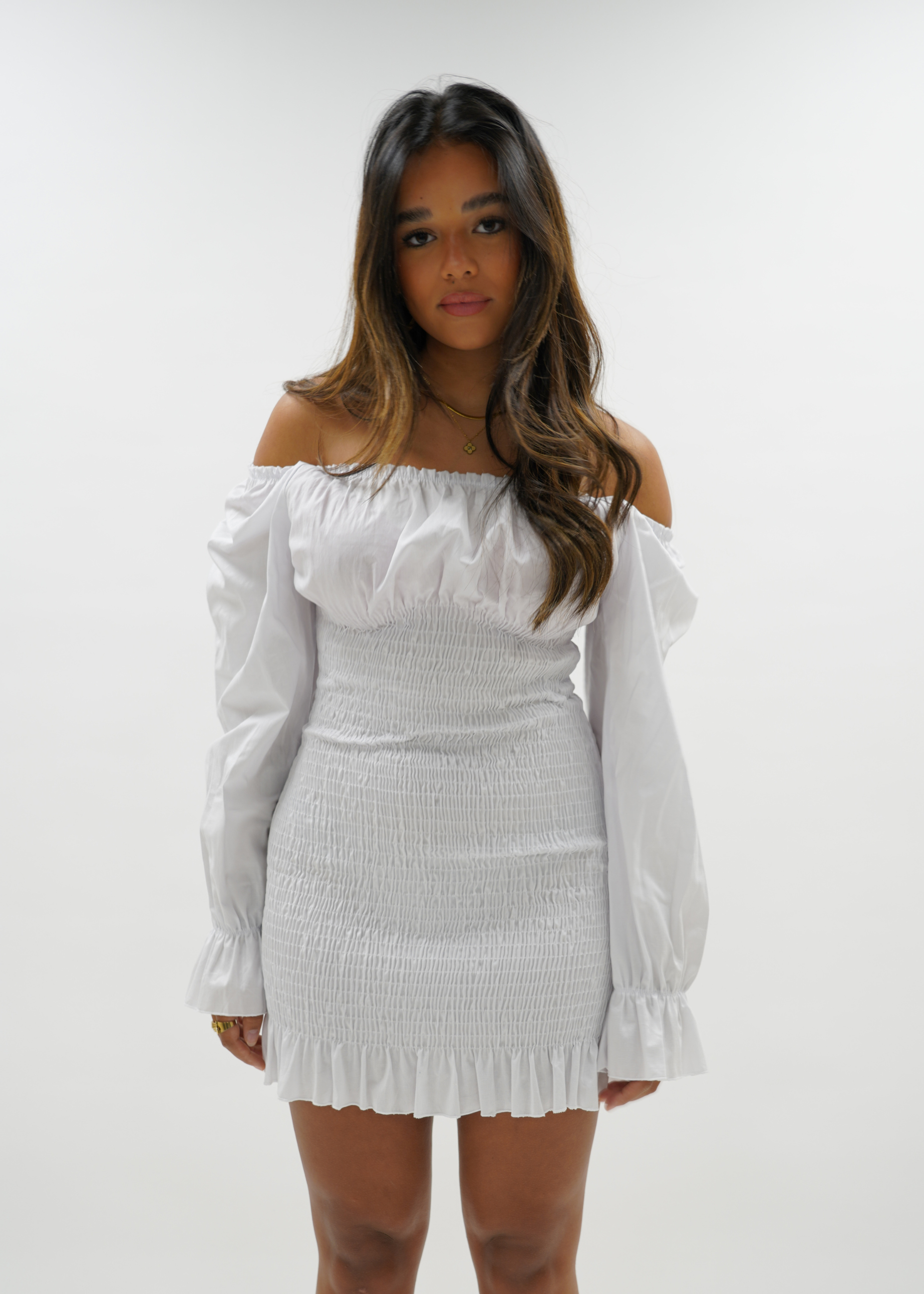 Mauré dress white