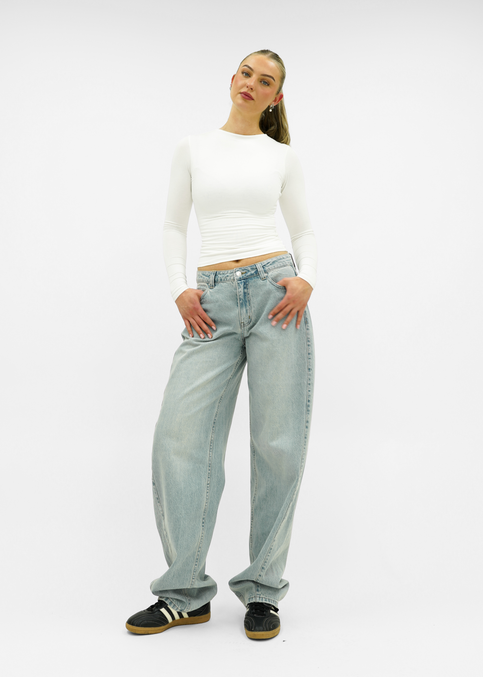 Balloon jeans vintage denim (tall)