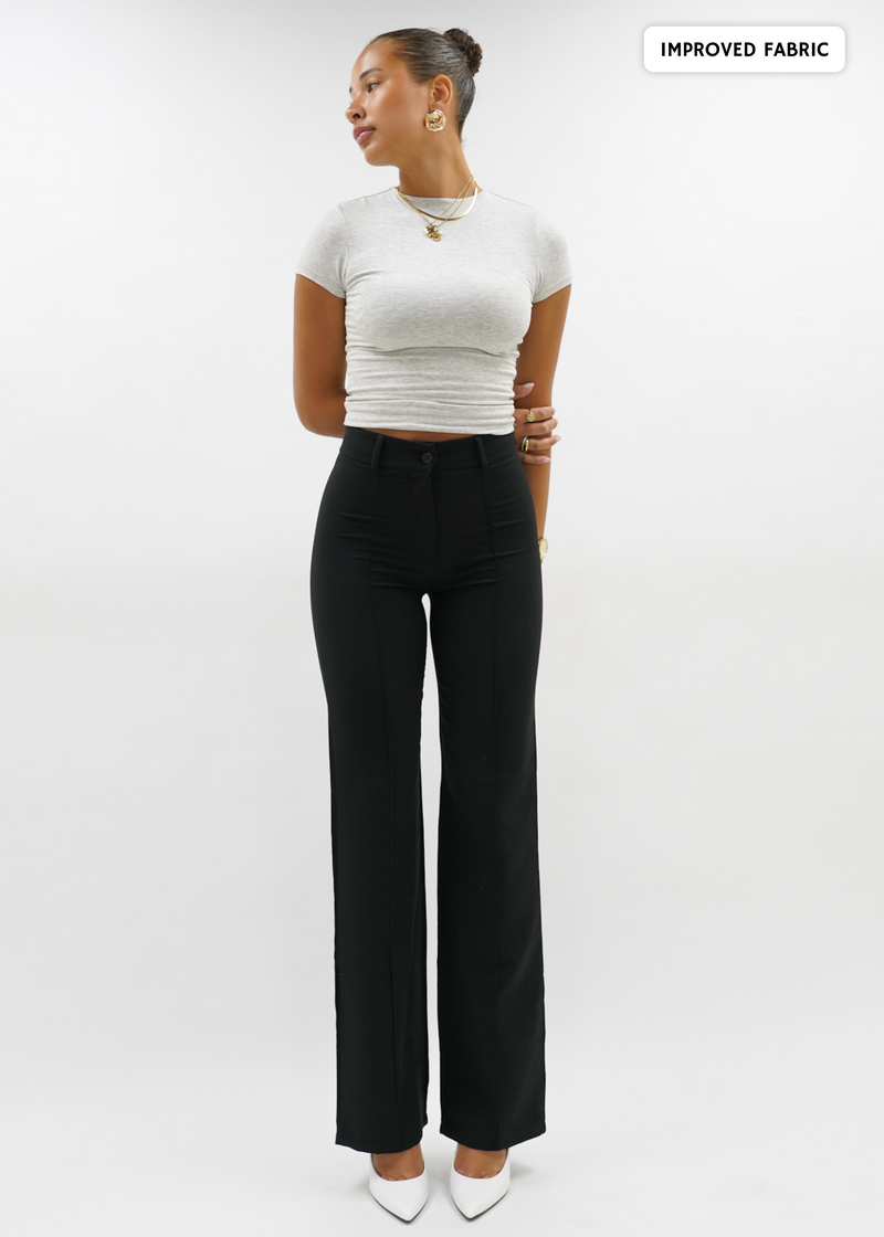 Hazel Street Fold-Waistband Pants