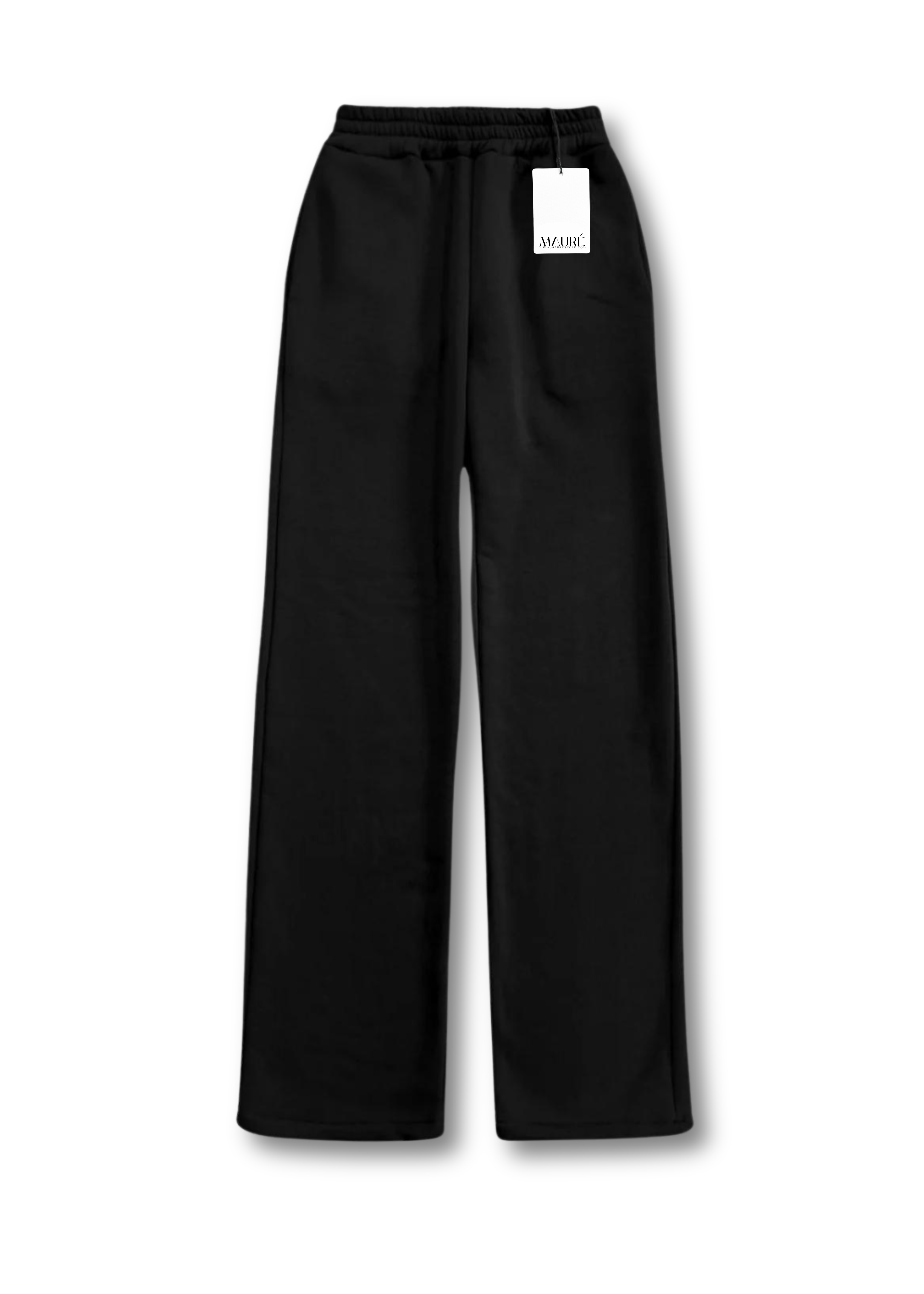 Pantalon de jogging taille haute noir (TALL)