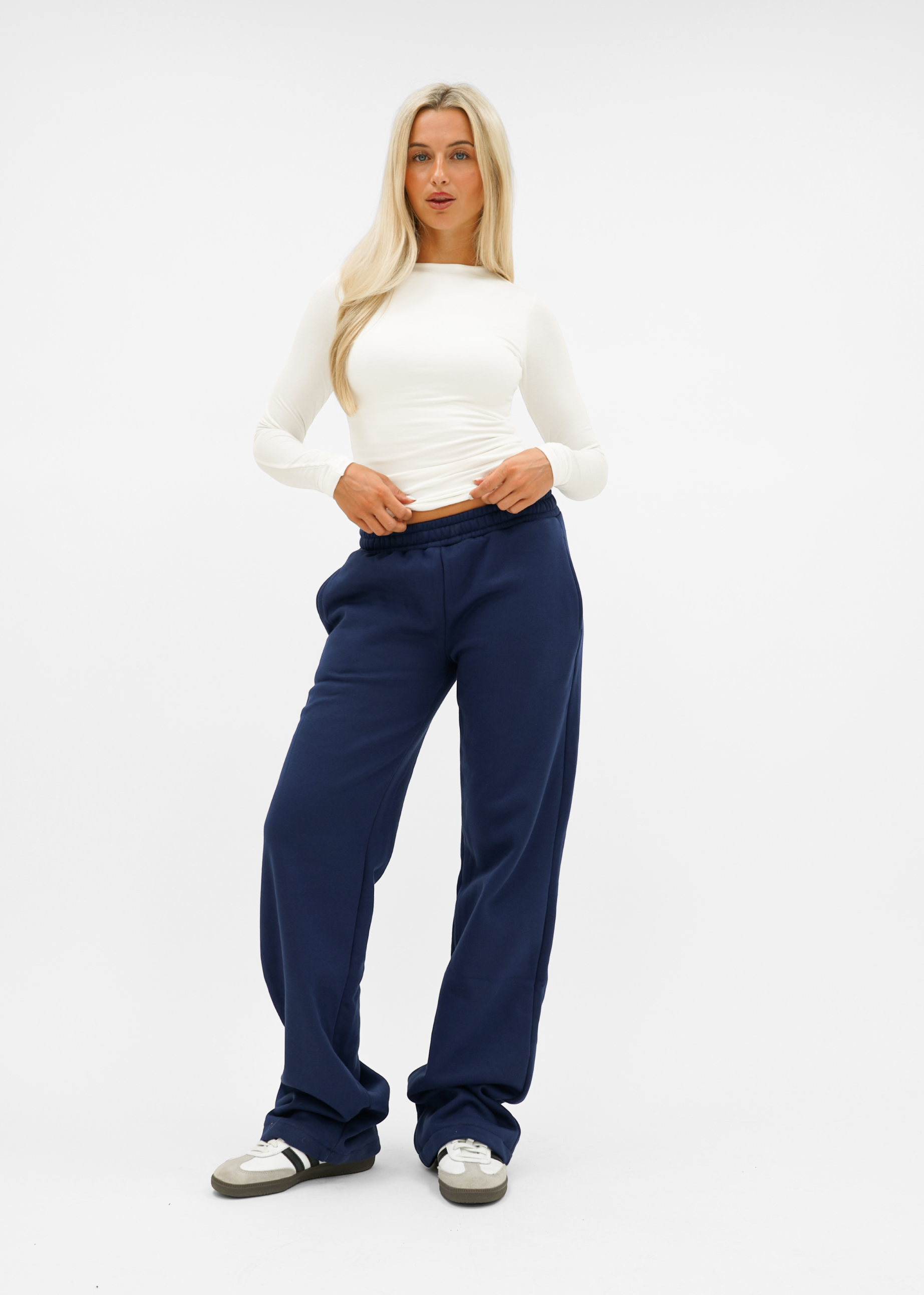 Low/mid waist jogger pants night blue (TALL)