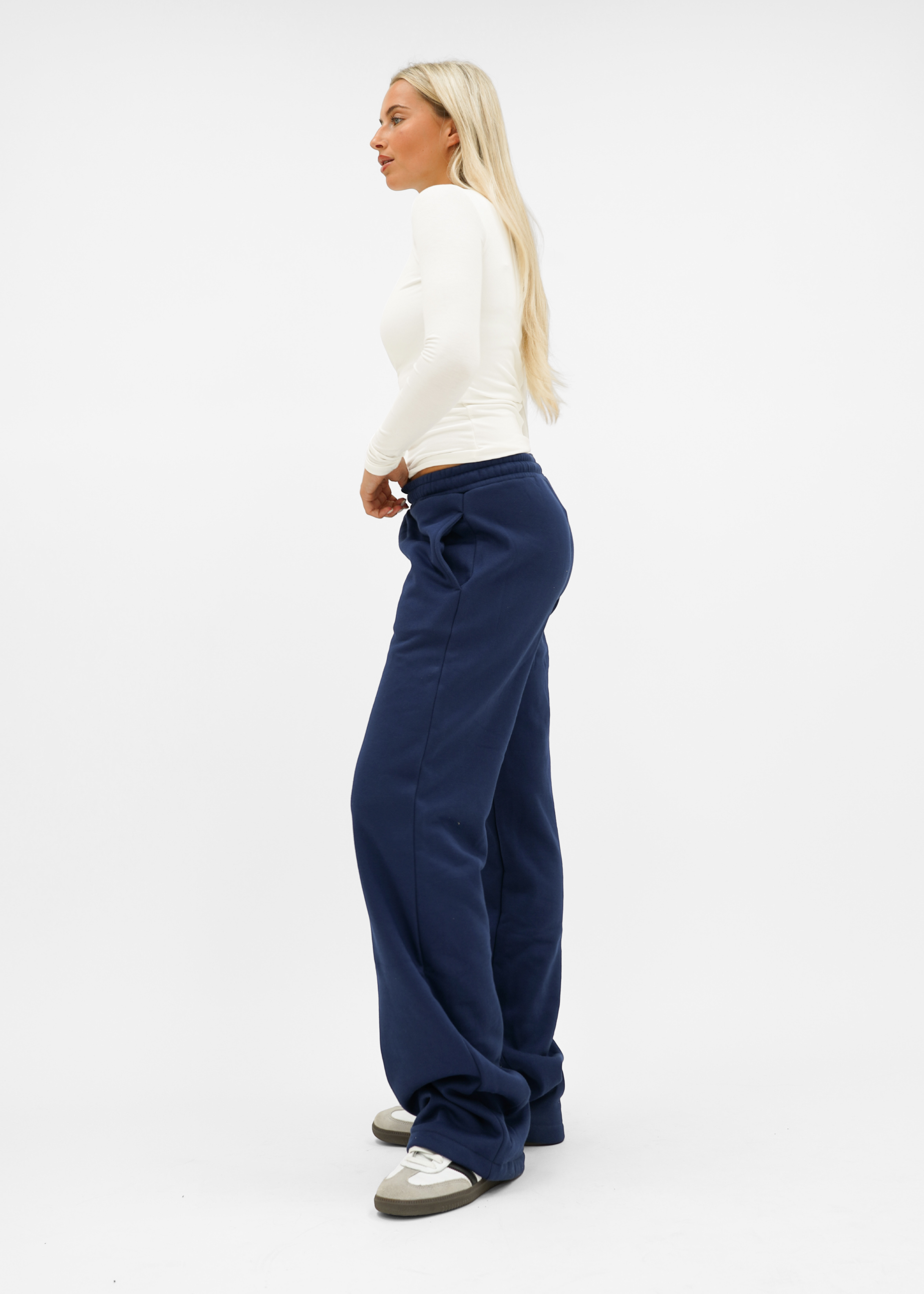 Low/mid waist jogger pants night blue (TALL)