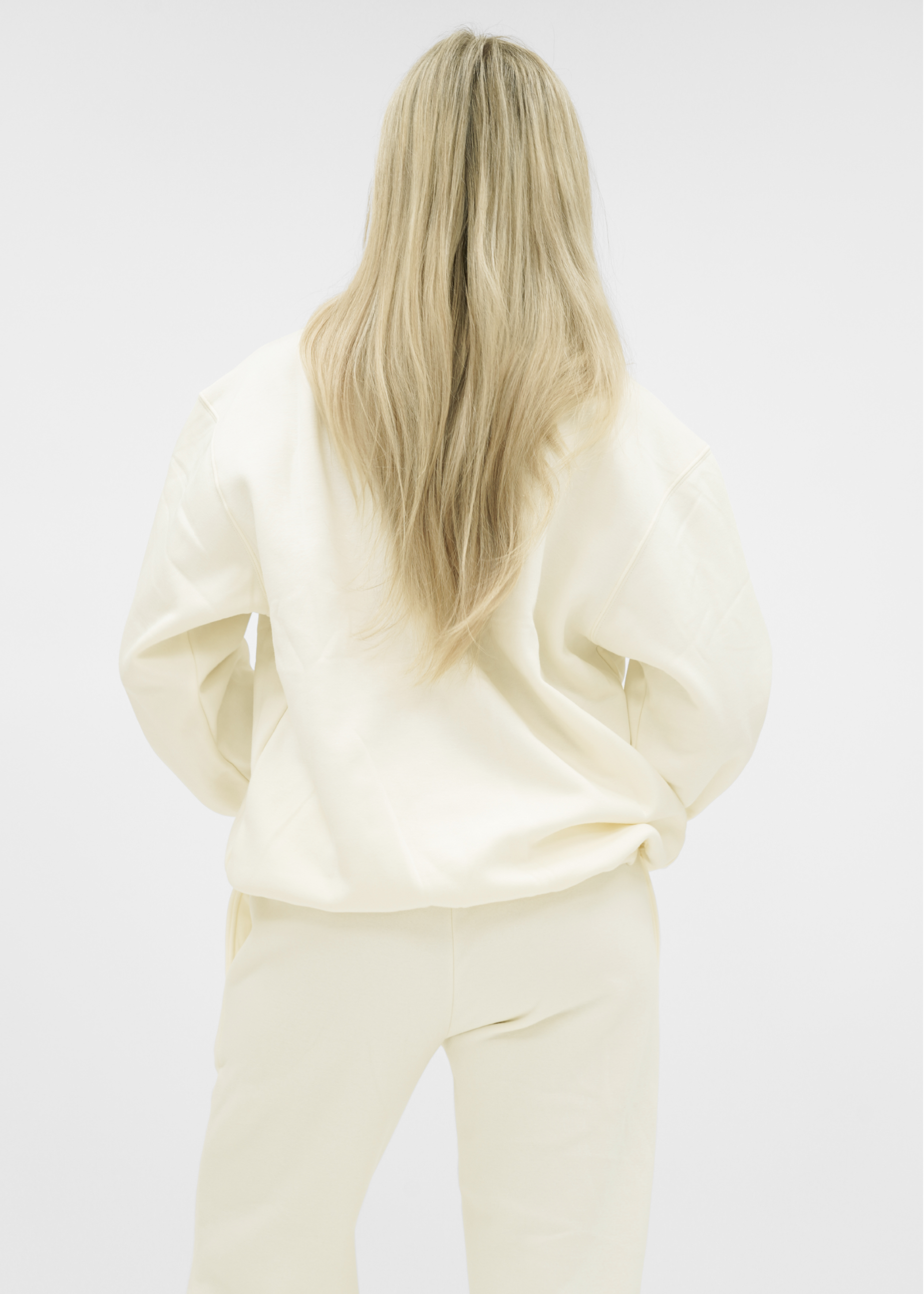 Basic sweater off-white (tall)
