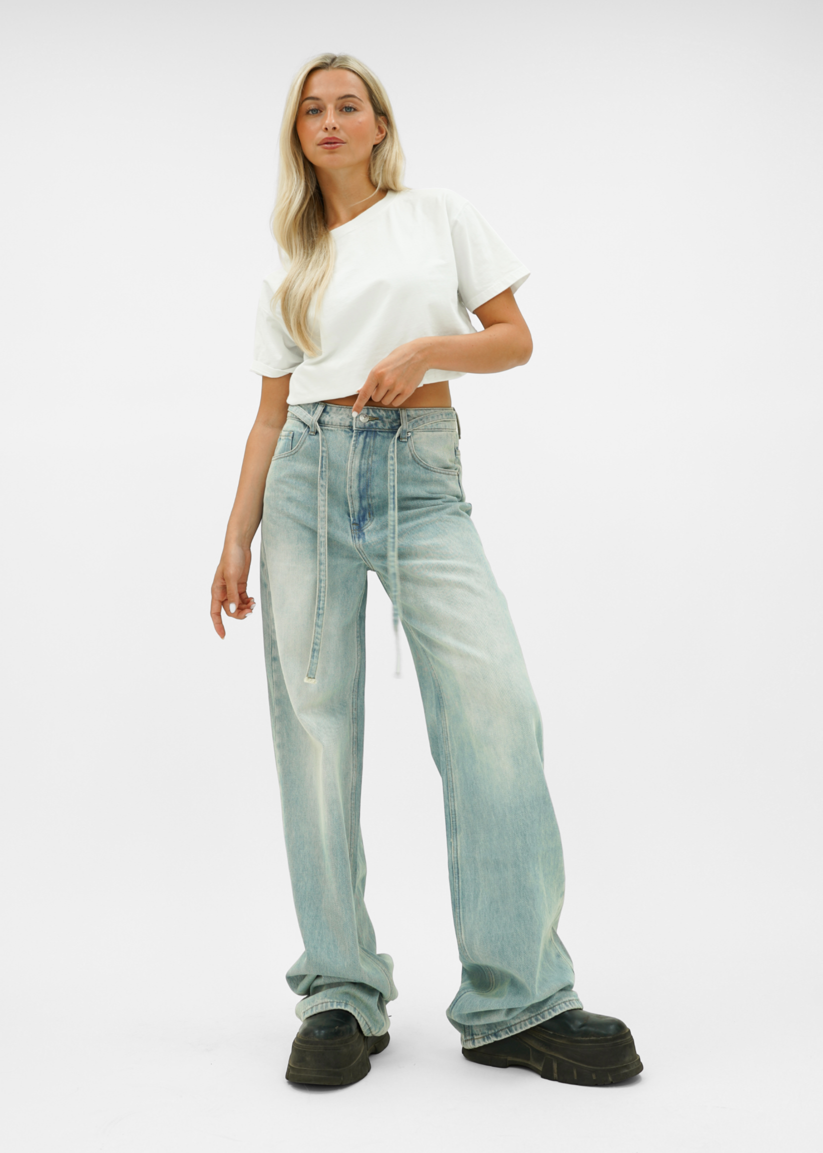 Baggy jeans vintage denim (tall)