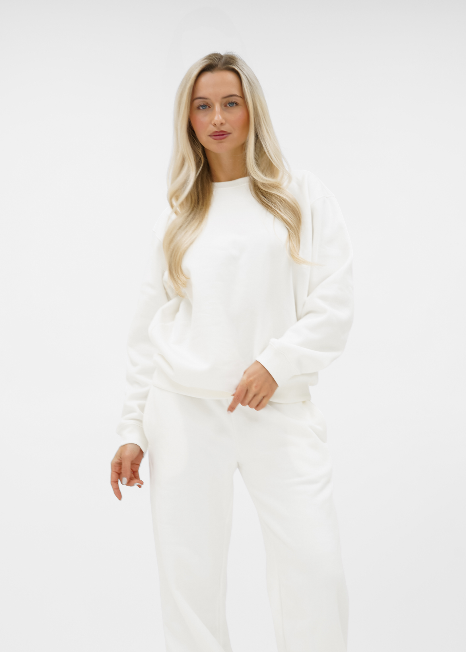 Basic sweater white (tall)