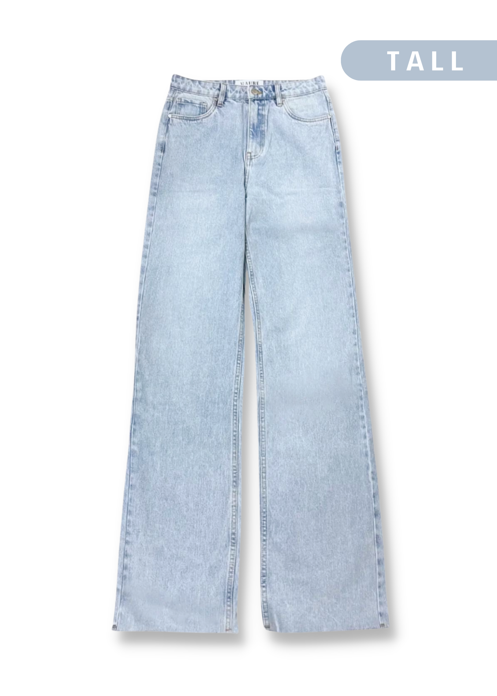 High waist straight leg jeans blue (TALL)